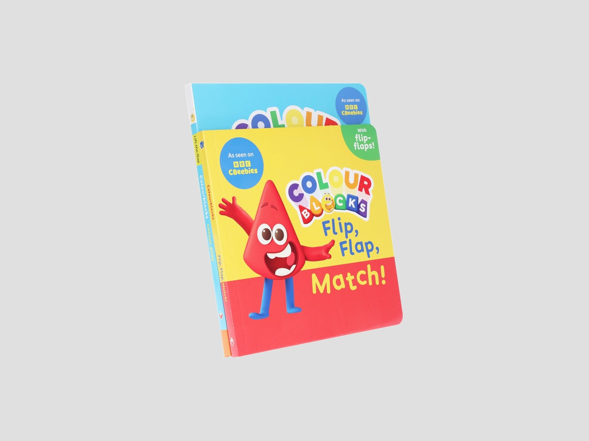 Colourblocks Colour Play: A Lift-the-Flap Book & Colourblocks Flip, Flap, Match! Collection - Ages 3-6 by Sweet Cherry Publishing; 9784343570055