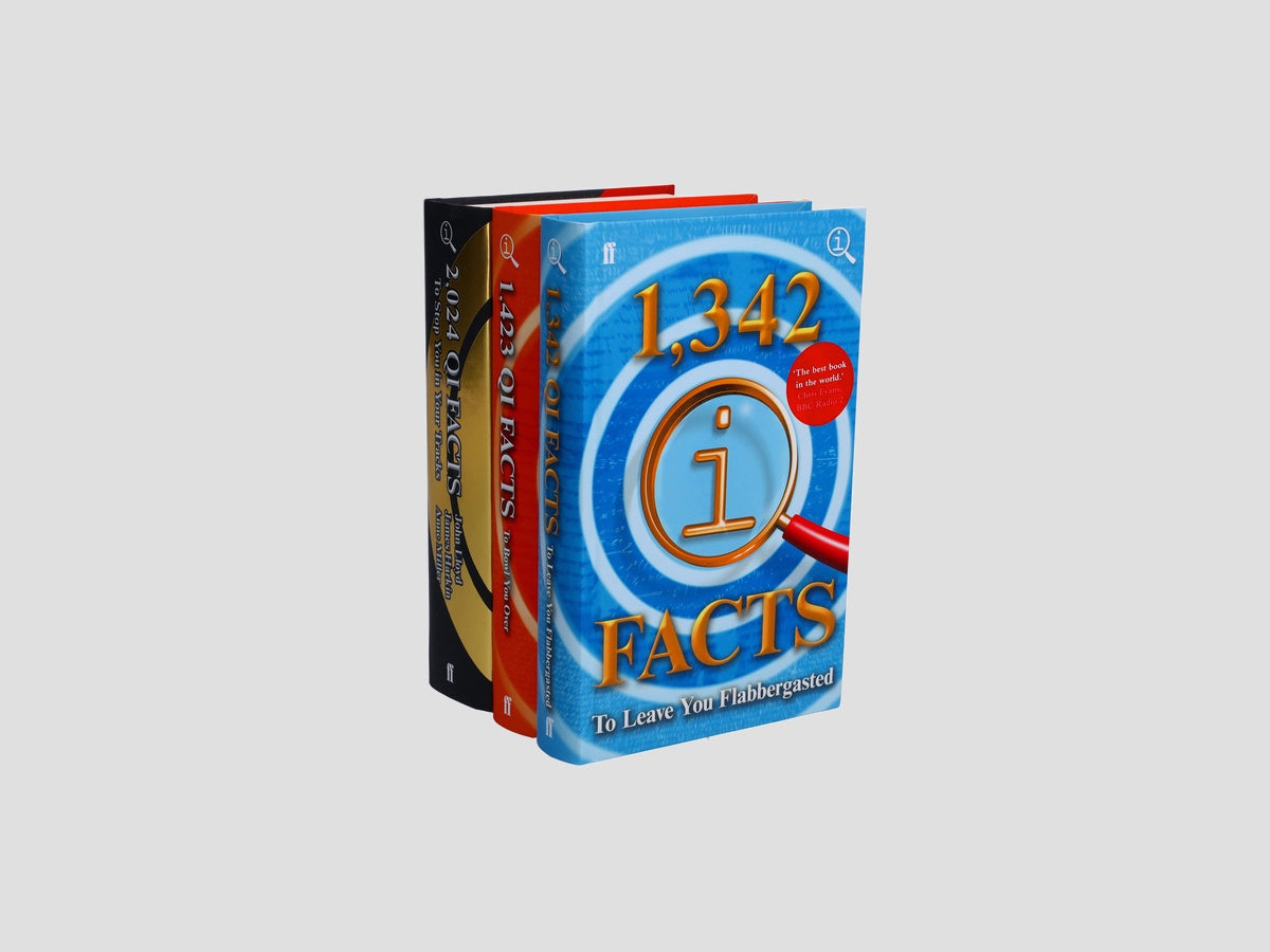 QI Quite Interesting Facts Series Collection by Faber & Faber; 9785489323574