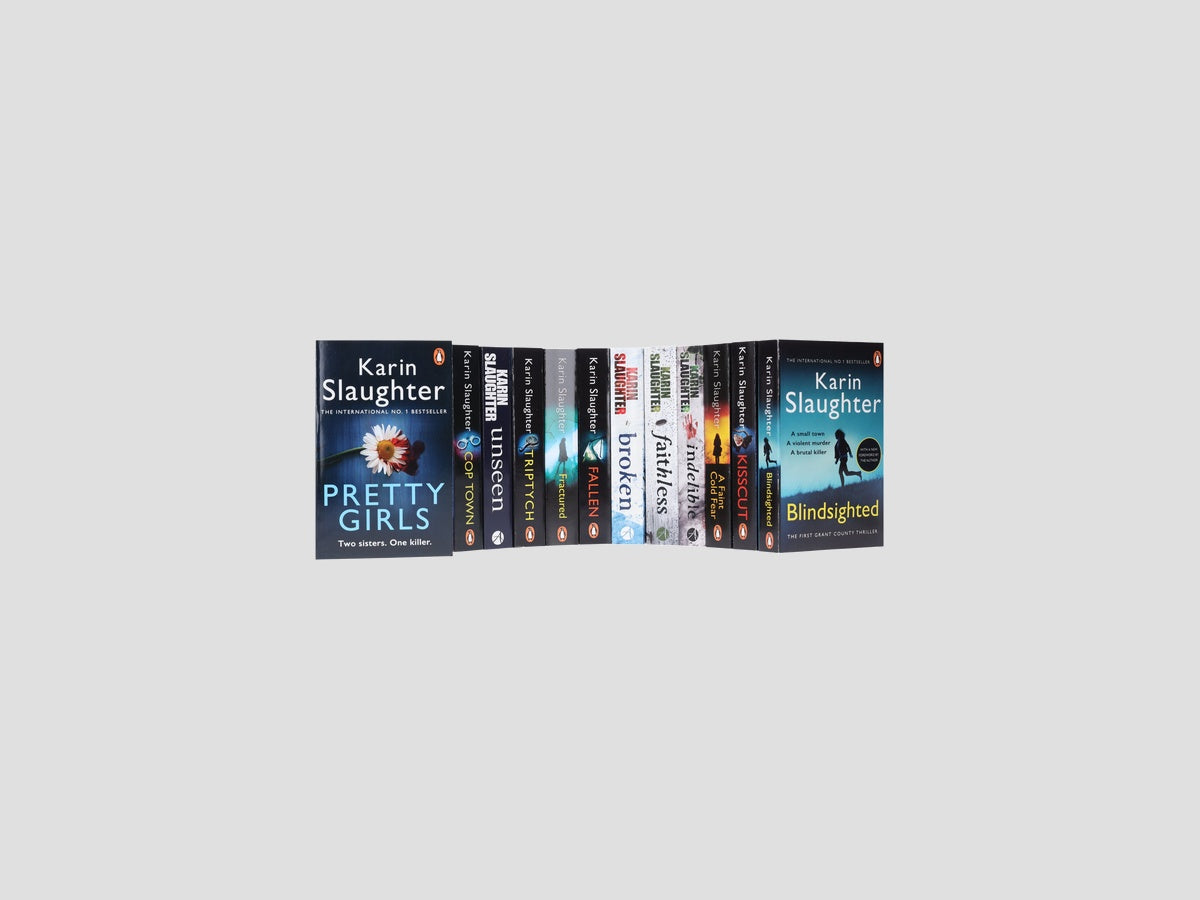 Karin Slaughter Will Trent and Grant County Series 12 Books Collection by Arrow Books; 9785929874246