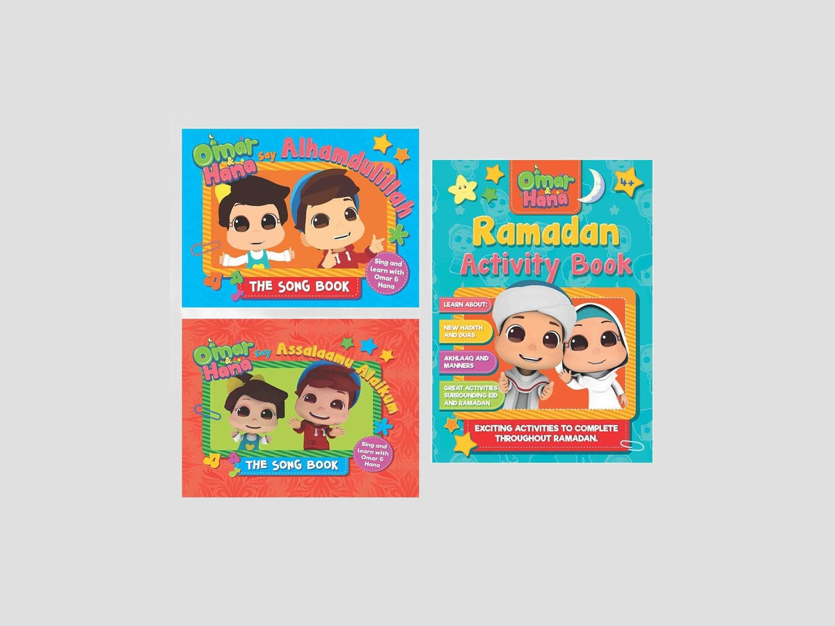 Omar & Hana: The Song and Ramadan Activities Collection - Ages 2-7 by Salam Books; 9787061112637