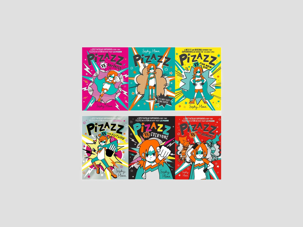 Pizazz 6 Books Collection Set - Ages 7-9 by Sophy Henn; 9787319842767