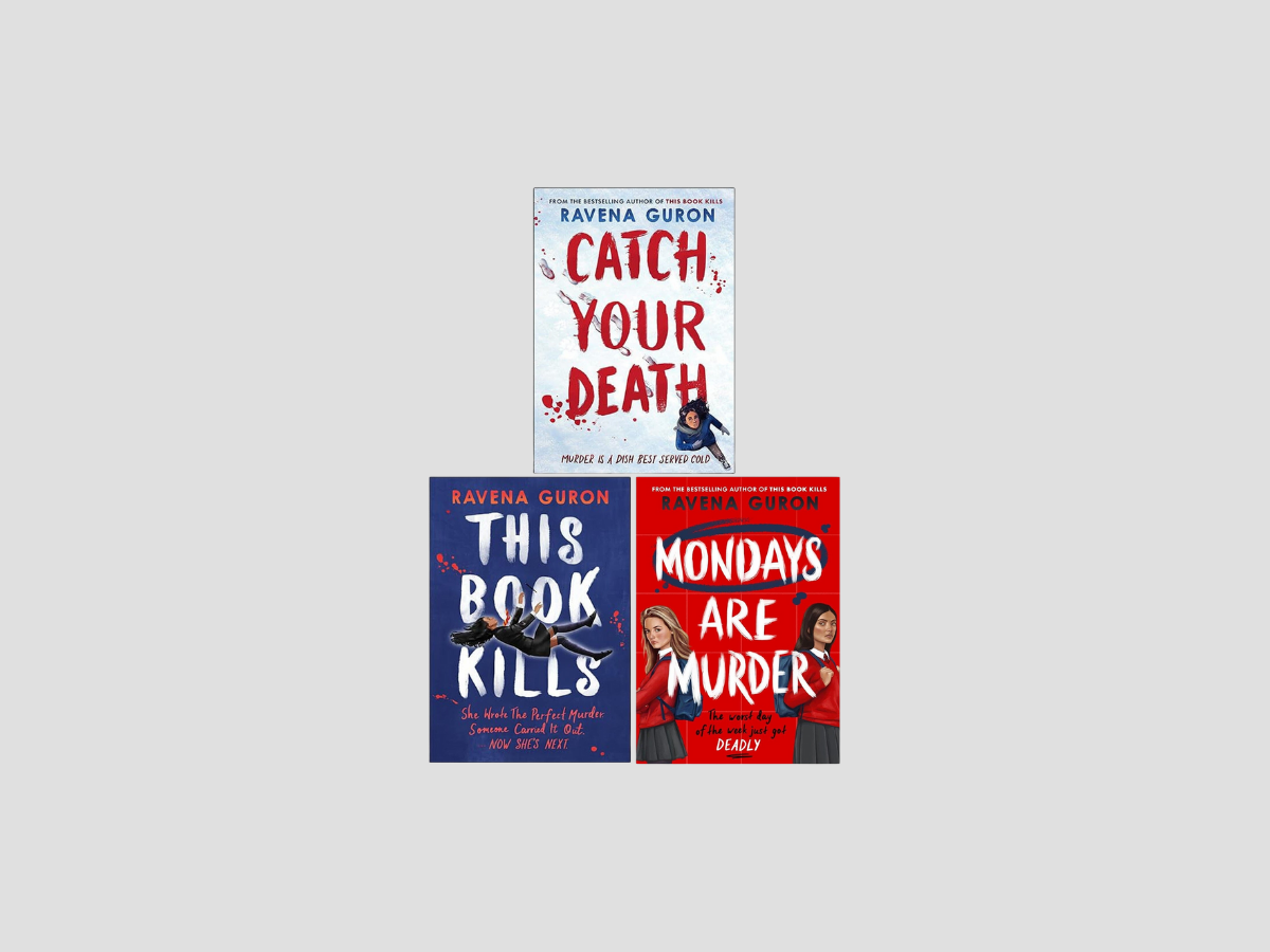 Ravena Guron Collection (This Book Kills, Catch Your Death & Mondays Are Murder) Collection by Usborne Publishing Ltd; 9788862010139