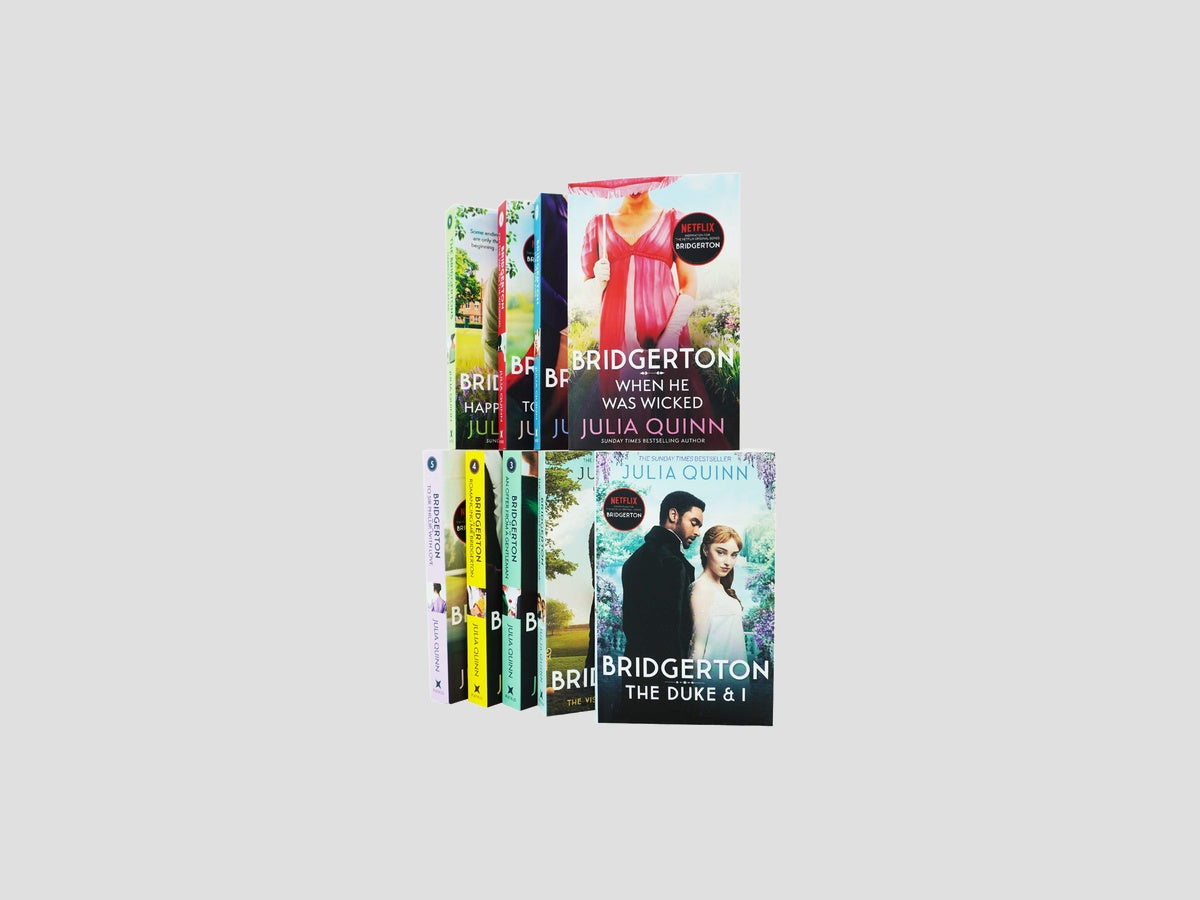 Bridgerton: Books 1-9 Collection by Julia Quinn; 9789123948086