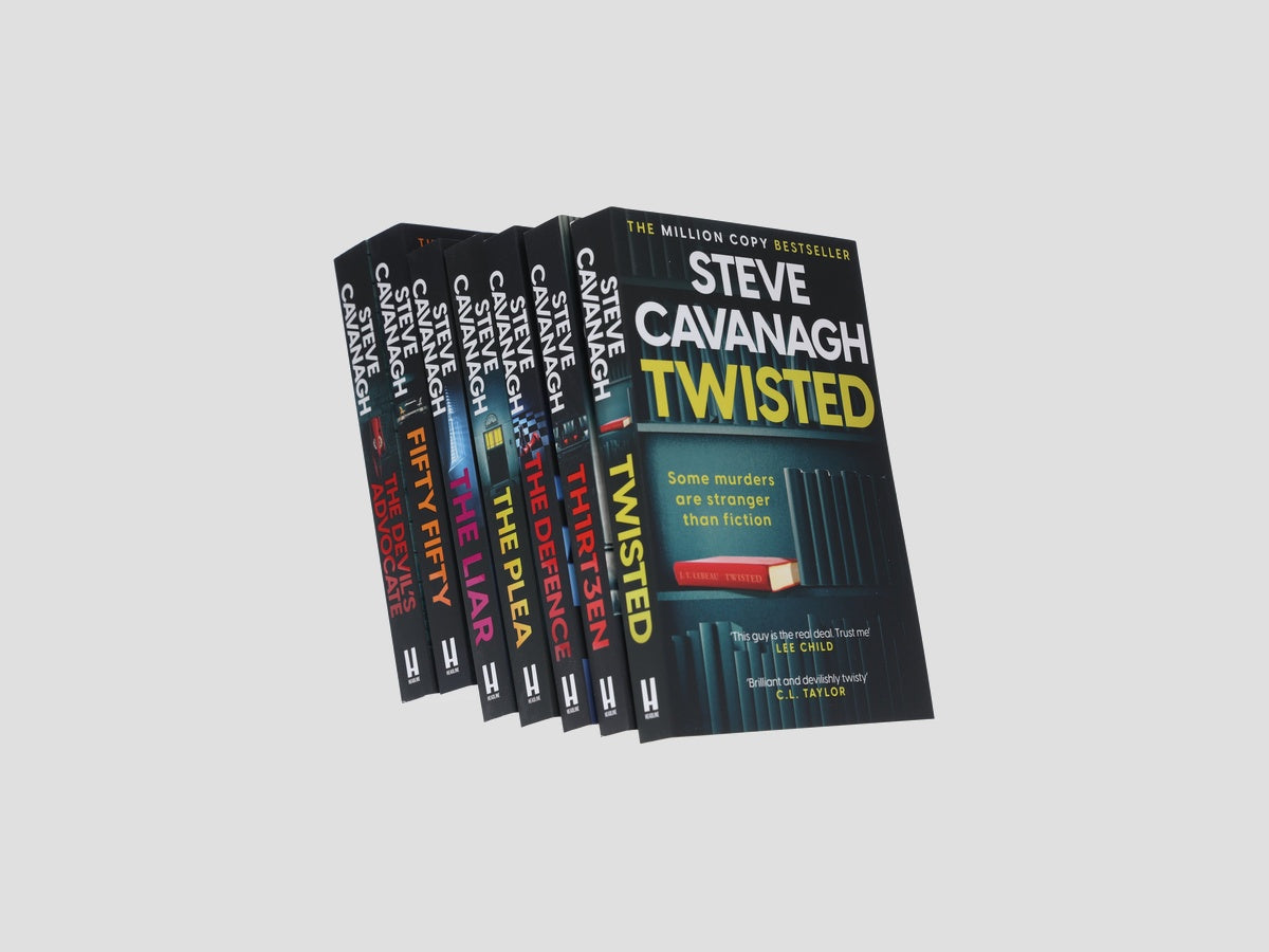 Eddie Flynn Series 7 Books Collection by Hachette; 9789124140656