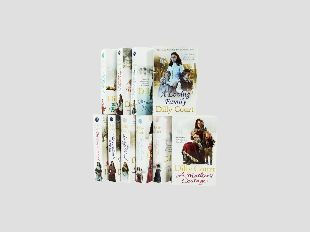 Dilly Court Collection 10 Books Set - Young Adult by Arrow Books; 9789124192488