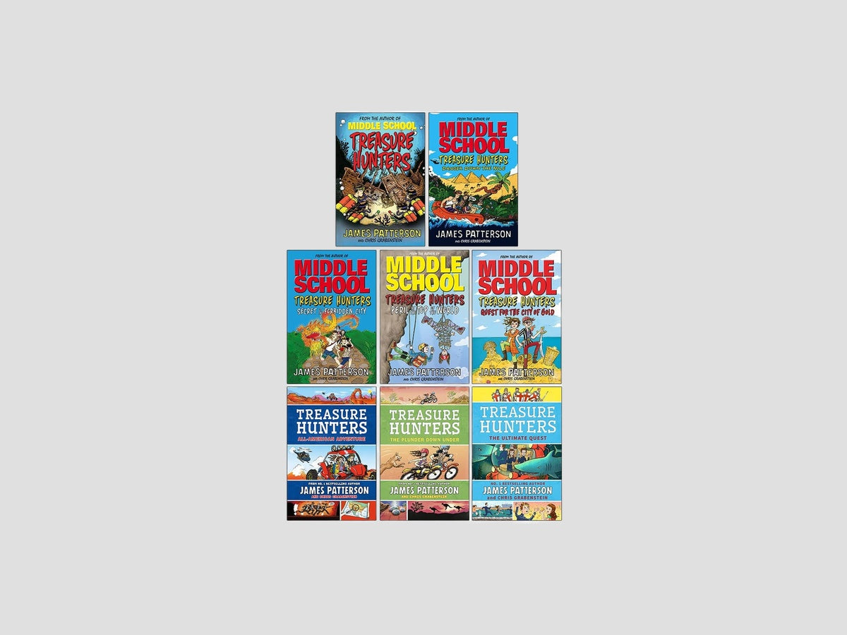 Middle School Treasure Hunters Series 8 Books Collection - Ages 9-11 by Arrow Books; 9789124223113