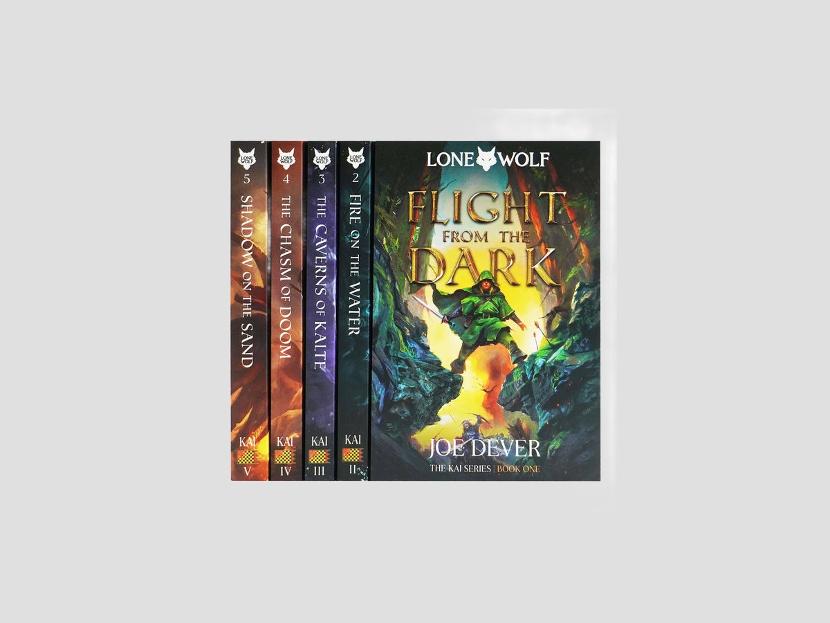 Lone Wolf Series Collection 5 Books Set - Ages 9-16 by Holmgard Press; 9789124223618