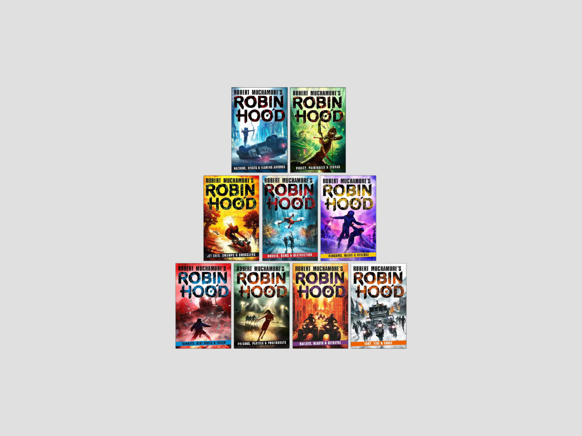 Robin Hood Series 9 Books Collection by Robert Muchamore; 9789869834360