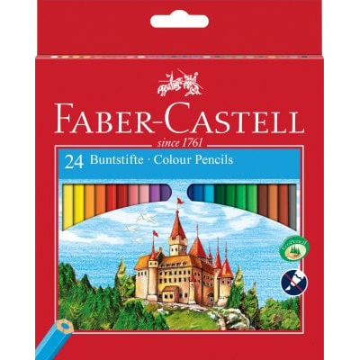 Faber-Castell Colouring Pencils, Box of 24