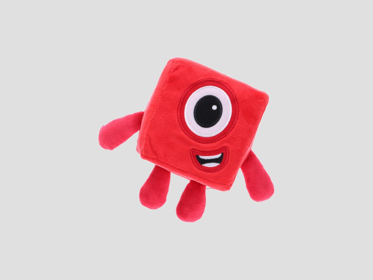 Numberblocks One Plush Girls & Boys, Soft Toys for Toddlers - Ages 18 Months+ by Learning Resources; 5055506409