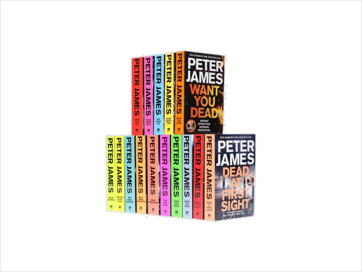 Roy Grace Series Collection 15 Books Set