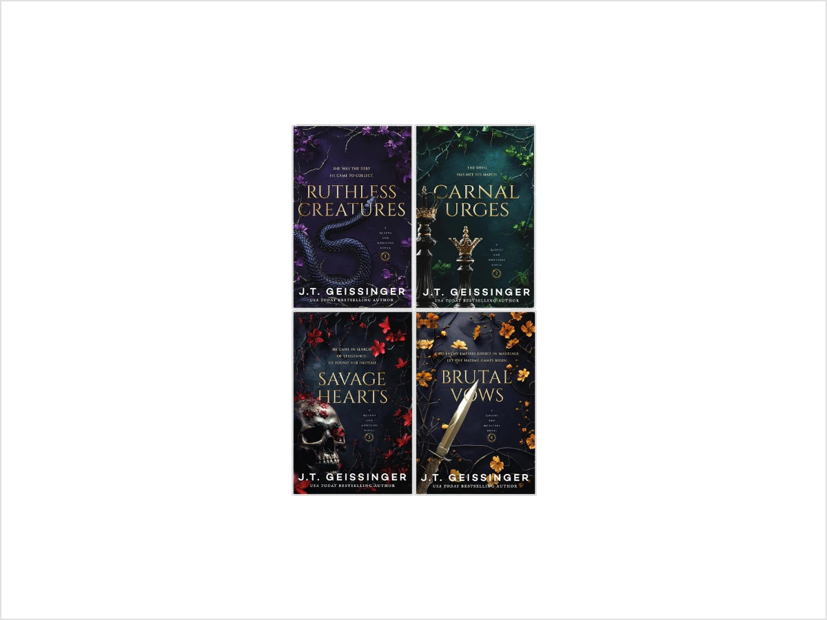 Queens and Monsters Series 4 Books Collection
