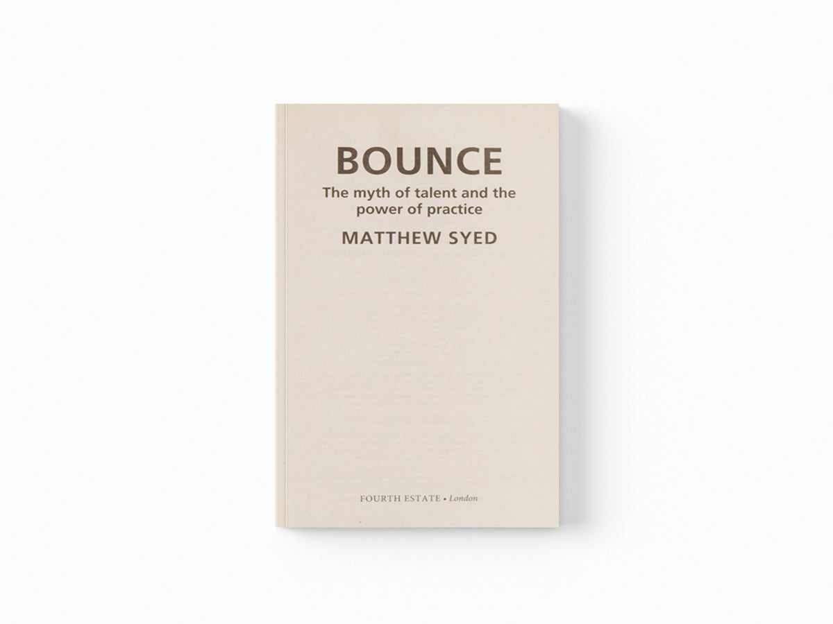 Bounce by Matthew Syed; 9780007350544
