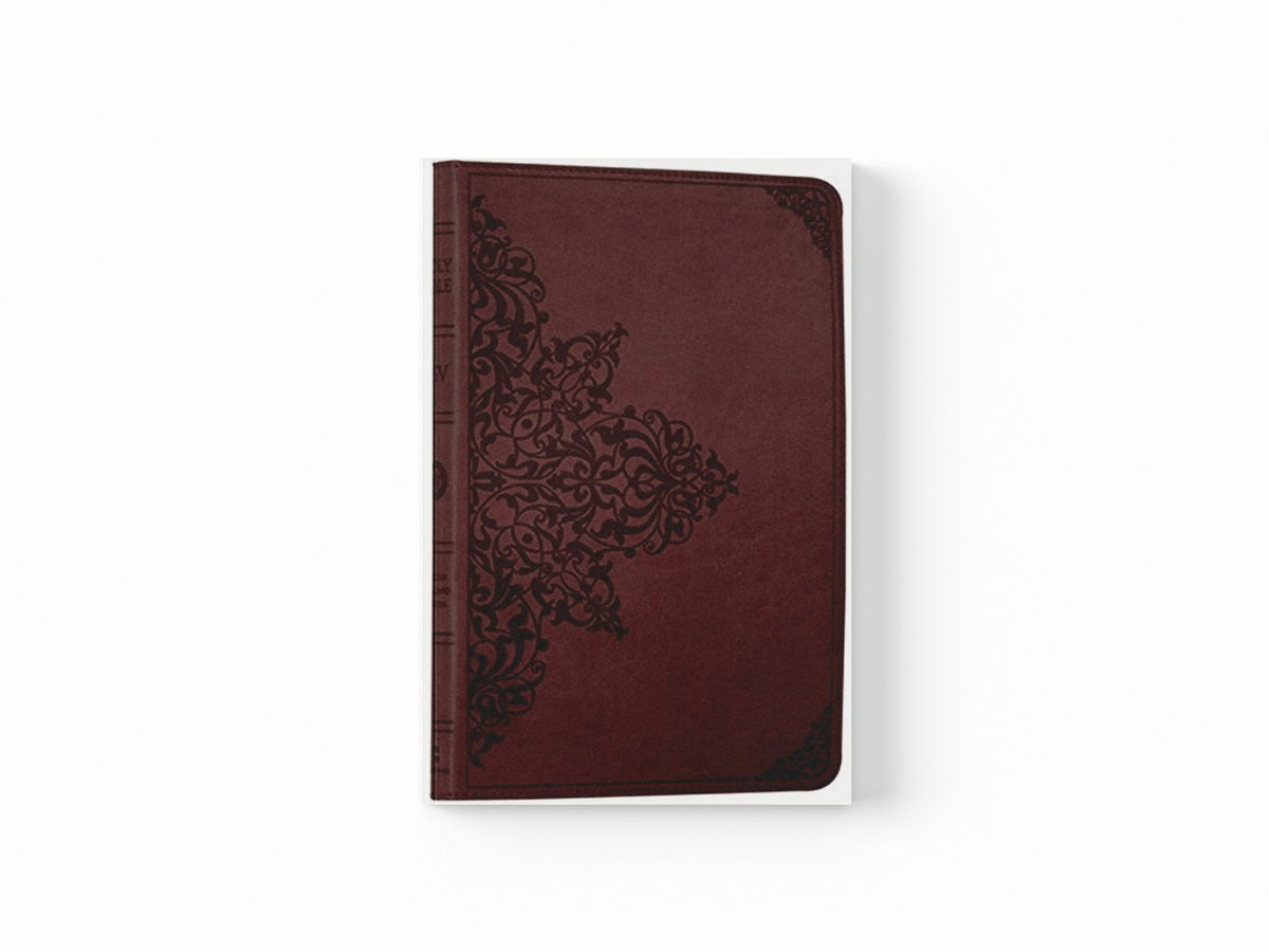 Holy Bible: English Standard Version (ESV) Anglicised Chestnut Ornamental Thinline edition by Collins Anglicised ESV Bibles; 9780007360659