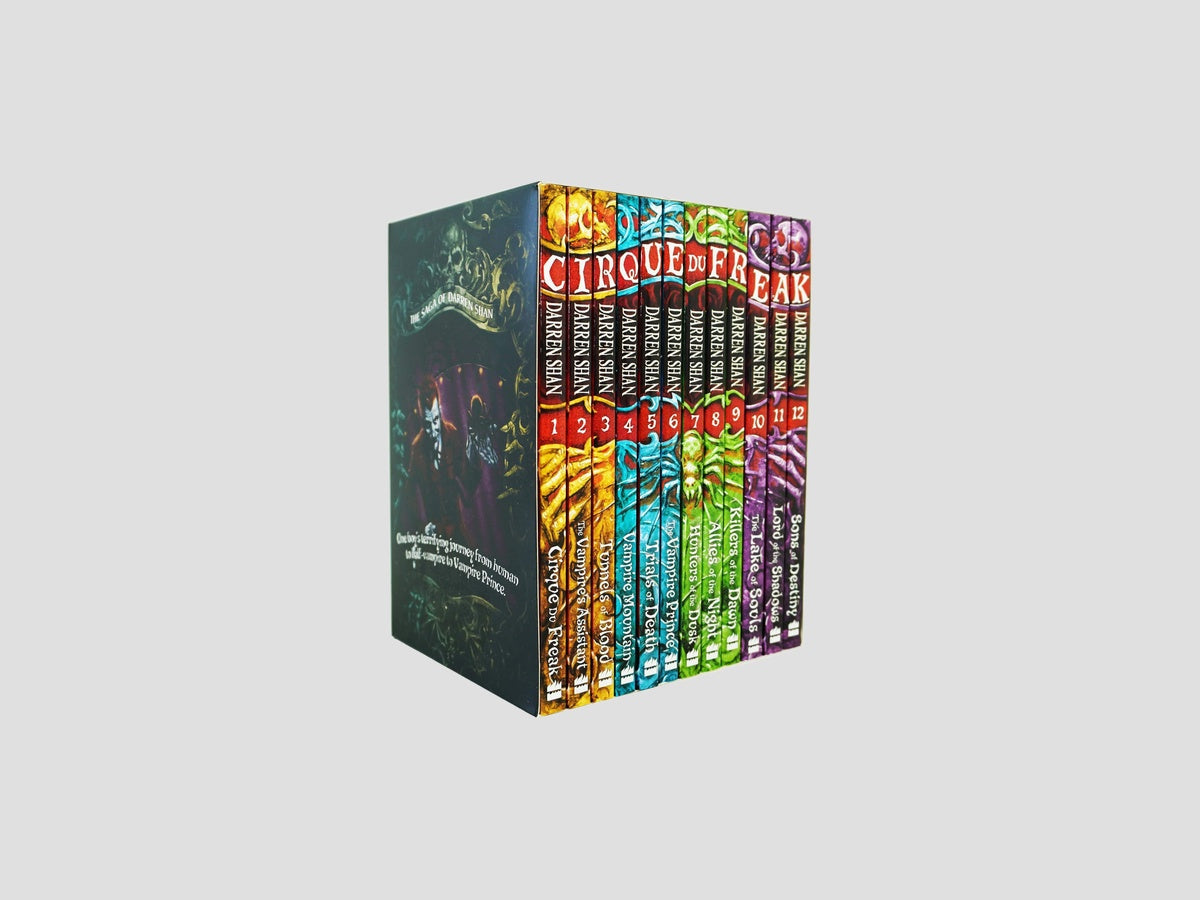 The Saga of Darren Shan Cirque du Freak Complete Collection Of 12 Books Set - Ages 9-14 by Darren Shan; 9780007960859