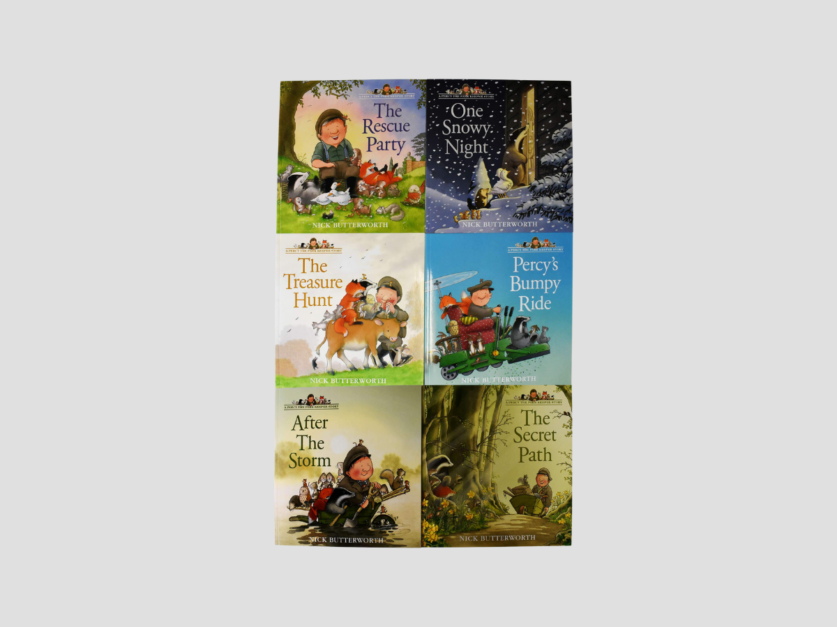 Percy the Park Keeper Series 6 Books Collection - Ages 2+ by HarperCollins Publishers; 9780007974719