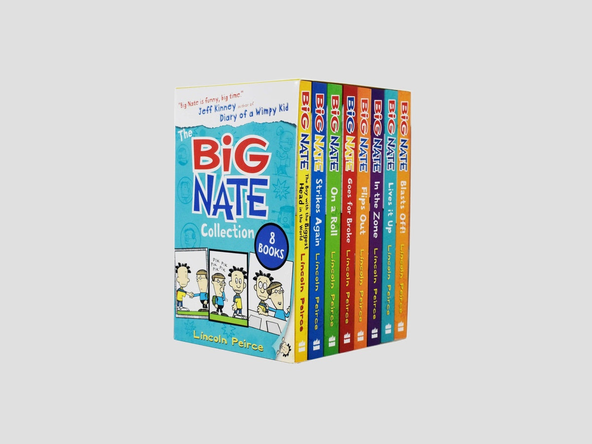 The Big Nate Collection Series 8 Books Box Set - Ages 9-14 by HarperCollins Publishers; 9780007985739