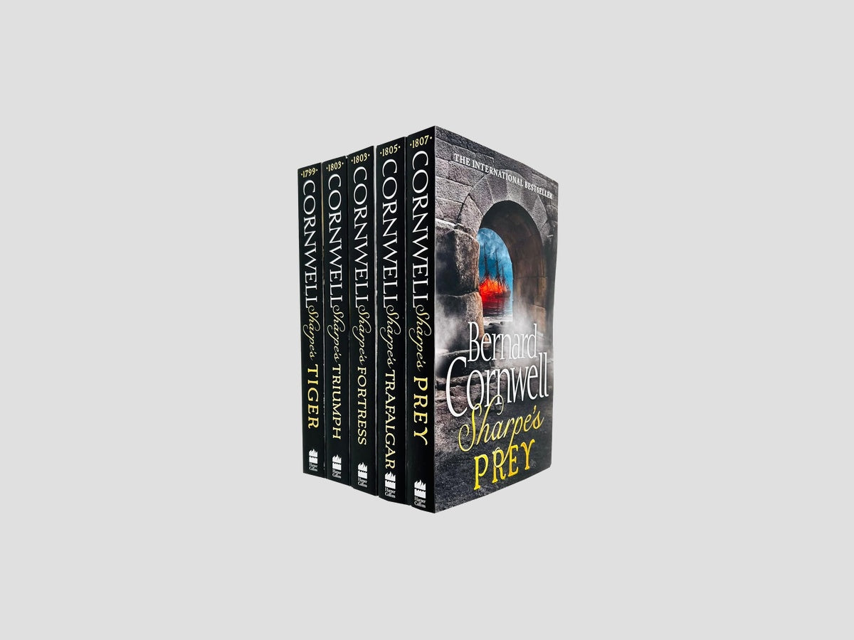 Sharpe: Books 1-5 Collection by Bernard Cornwell; 9780007989256