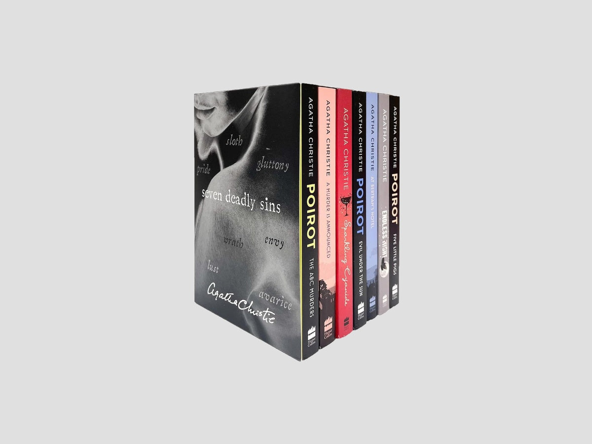 Seven Deadly Sins: Hercule Poirot Series 7 Books Collection by Agatha Christie; 9780007989263
