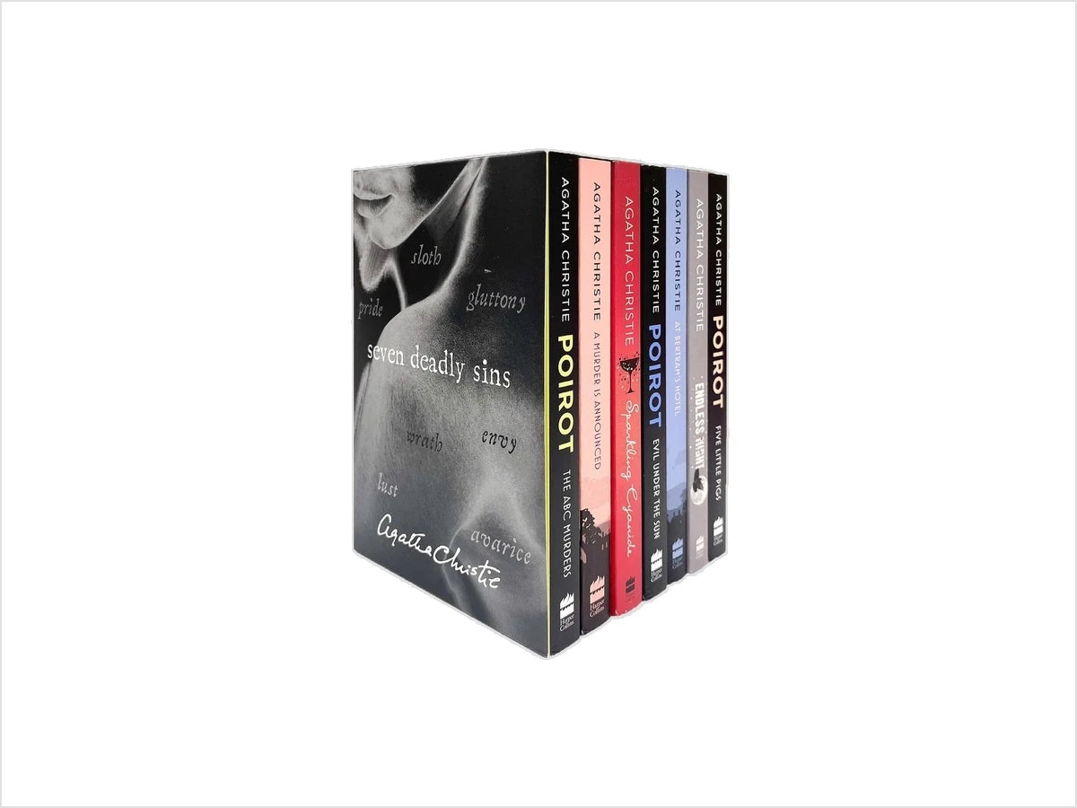Seven Deadly Sins: Hercule Poirot Series 7 Books Collection
