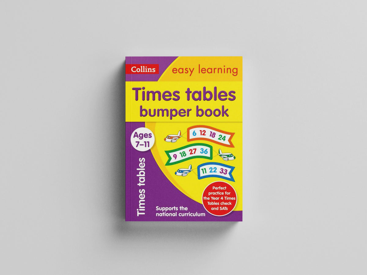 Times Tables Bumper Book Ages 7-11 by HarperCollins Publishers; 9780008151492