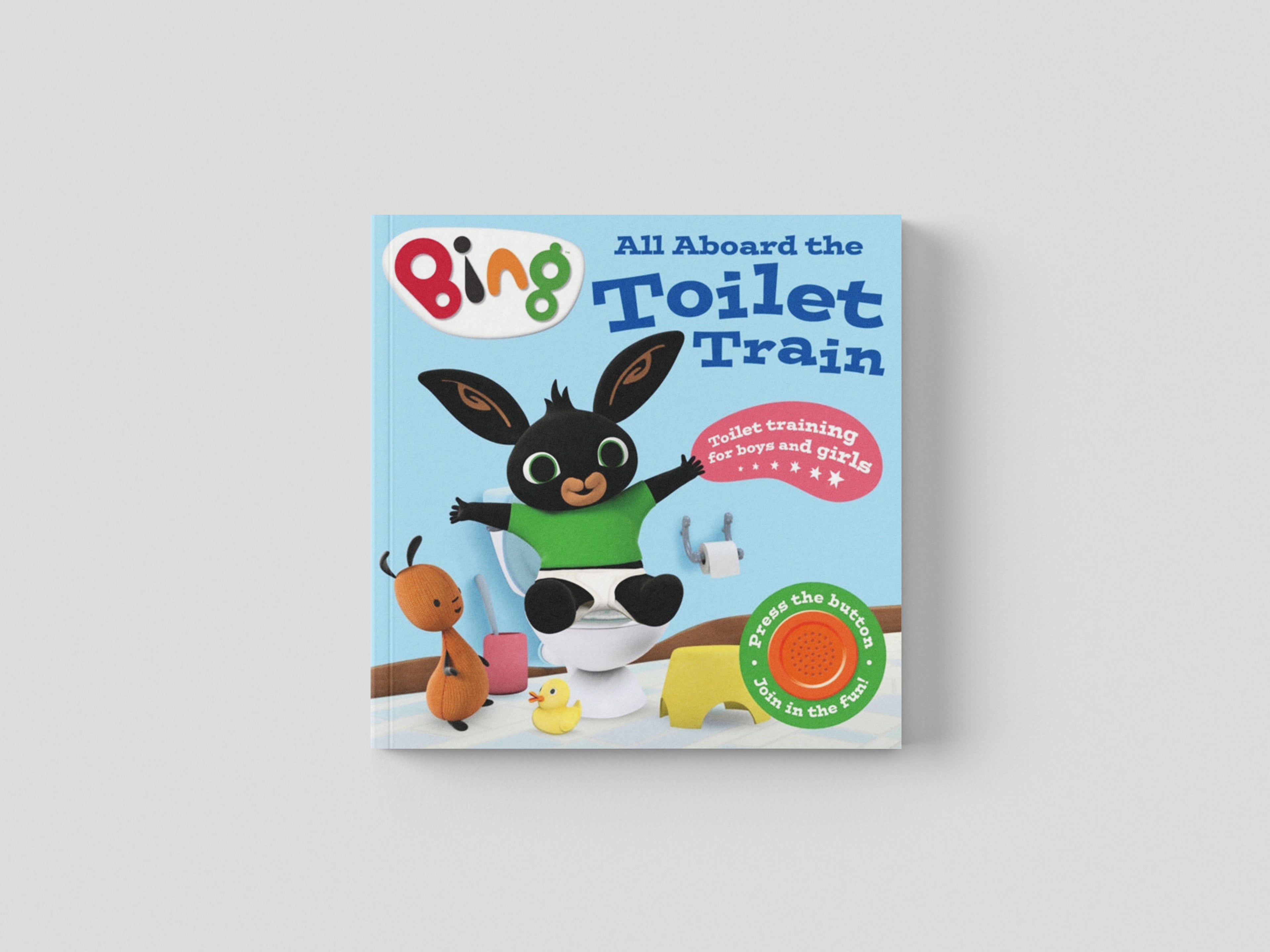 All Aboard the Toilet Train!: A Noisy Bing Book by HarperCollins Publishers; 9780008272456