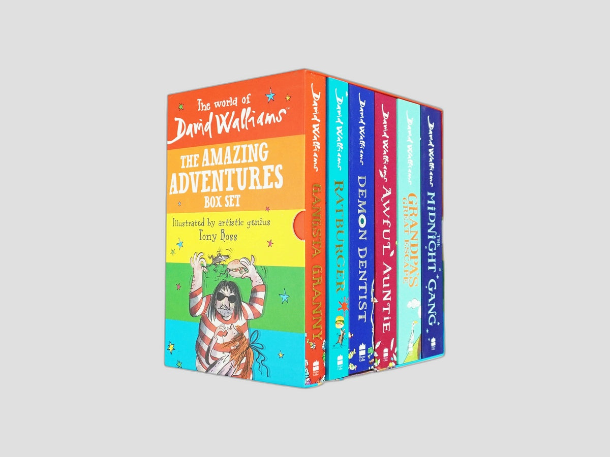 The World of David Walliams: The Amazing Adventures Box Set by HarperCollins Publishers; 9780008460990