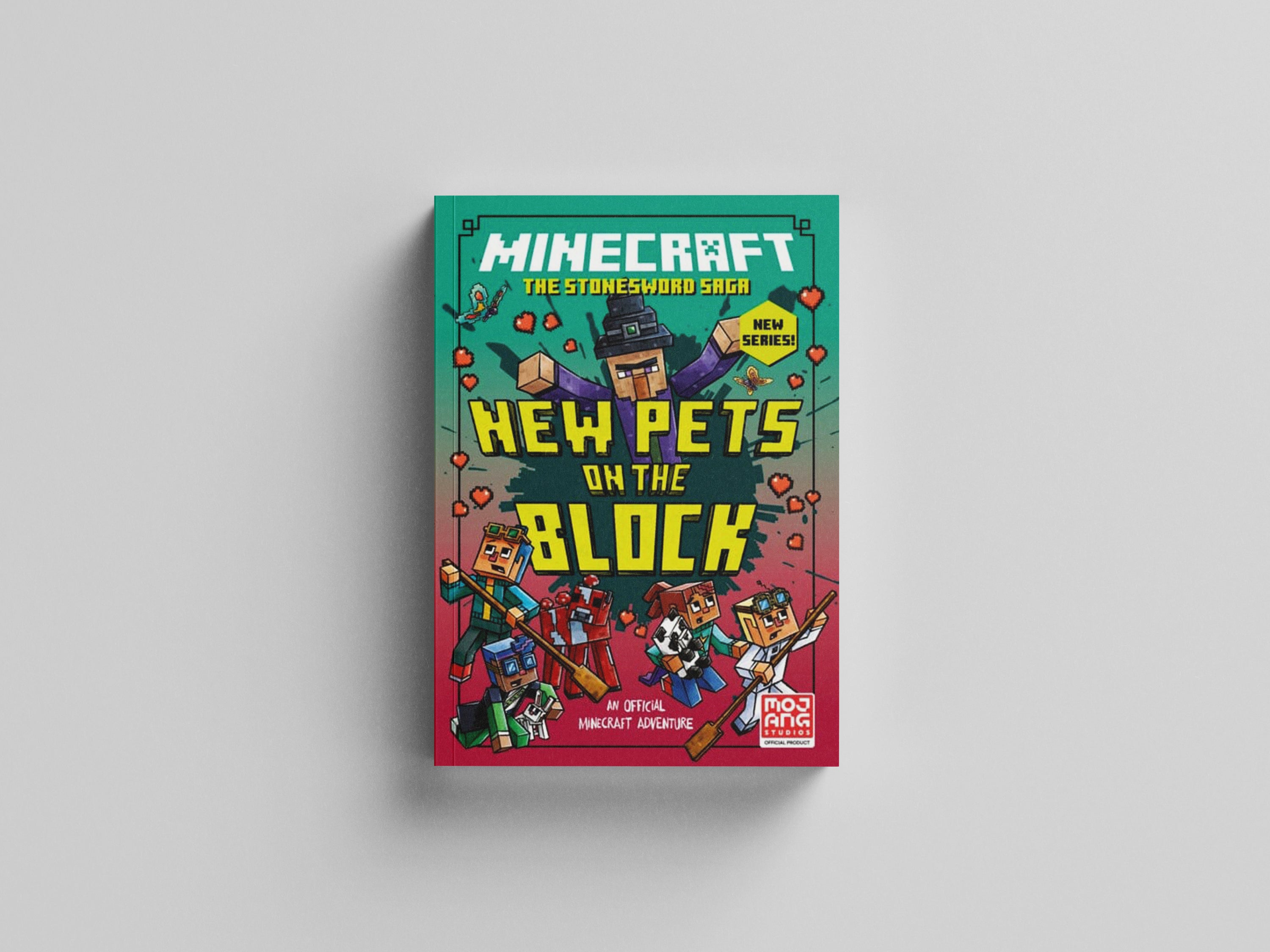 MINECRAFT: NEW PETS ON THE BLOCK by HarperCollins Publishers; 9780008495961