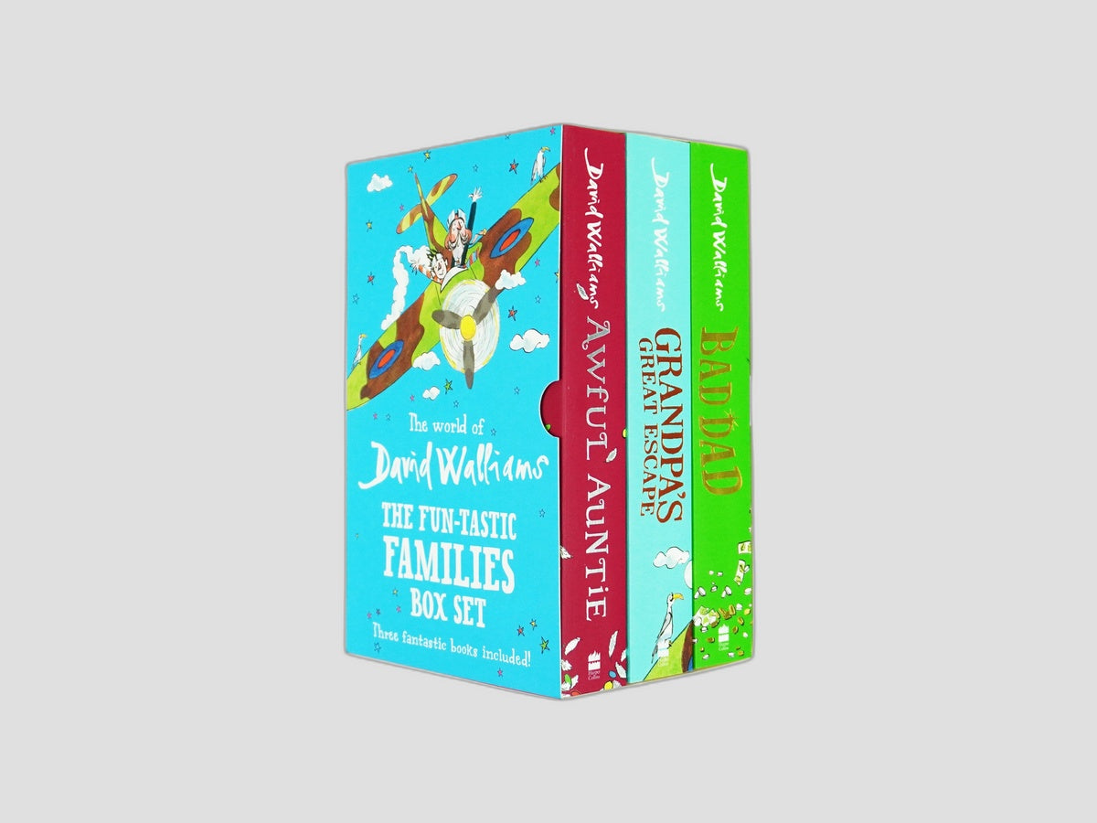 The World of David Walliams: Fun-Tastic Families Box Set by David Walliams; 9780008525231