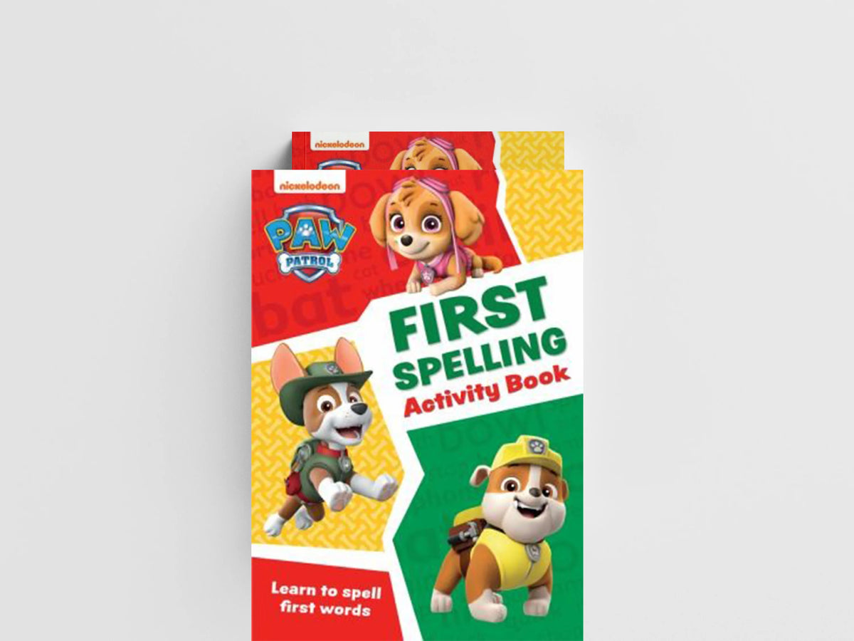 PAW Patrol First Spelling Activity Book by Collins Preschool; 9780008526412