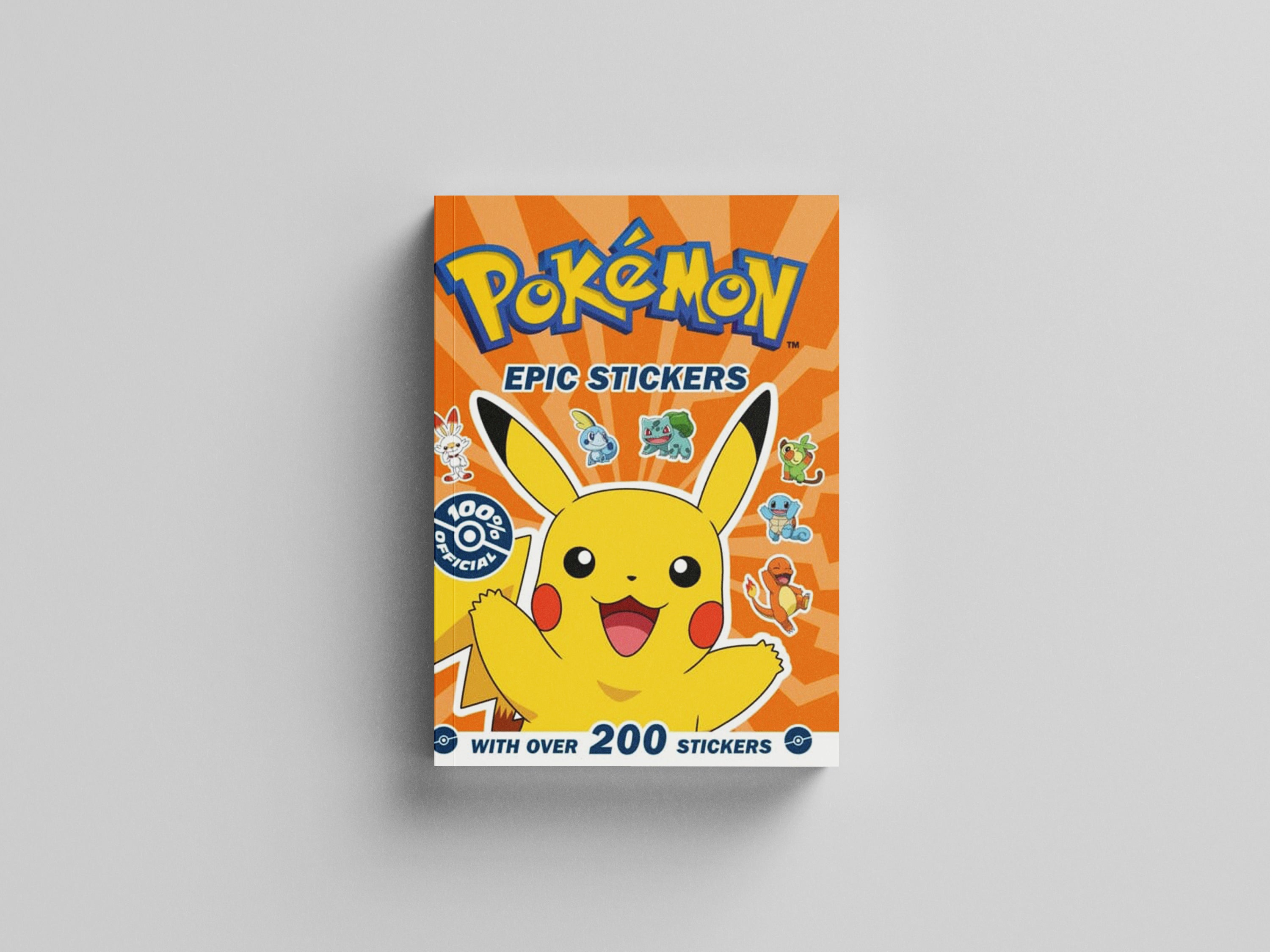Pokemon Epic stickers by HarperCollins Publishers; 9780008534202