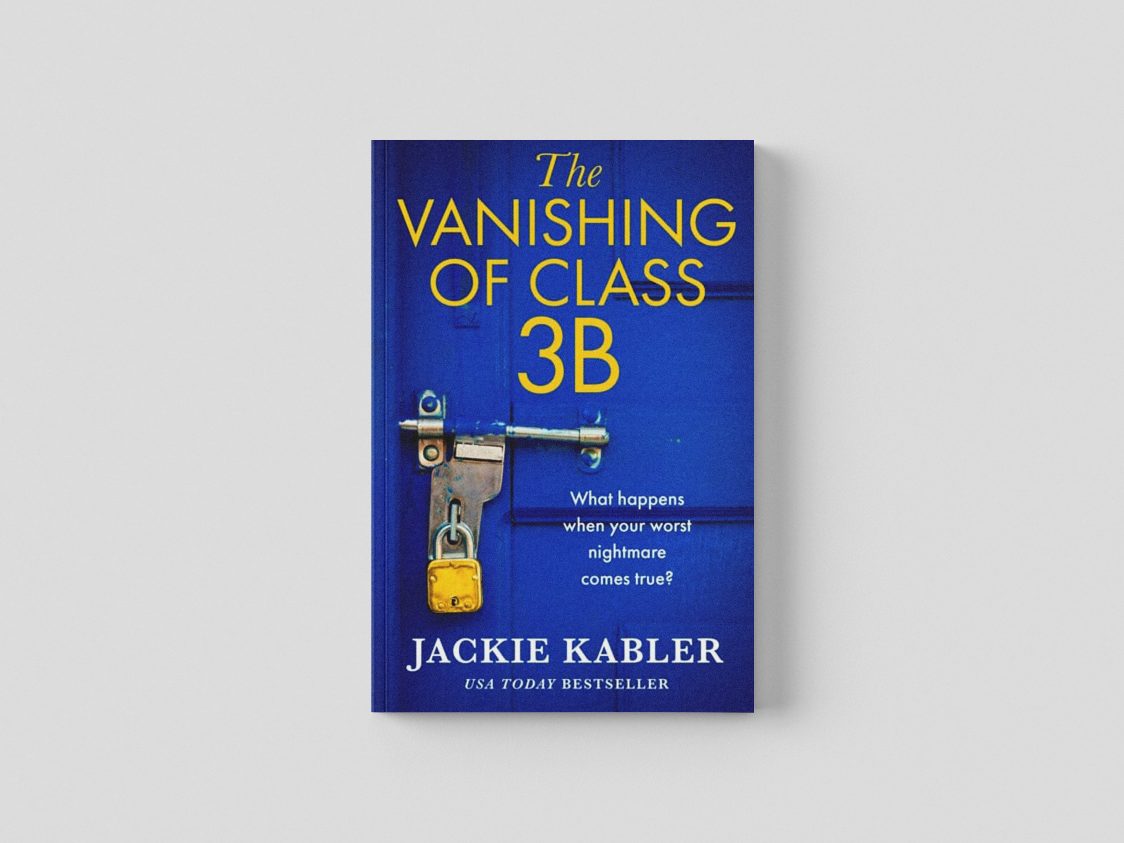 The Vanishing of Class 3B by Jackie Kabler; 9780008544553