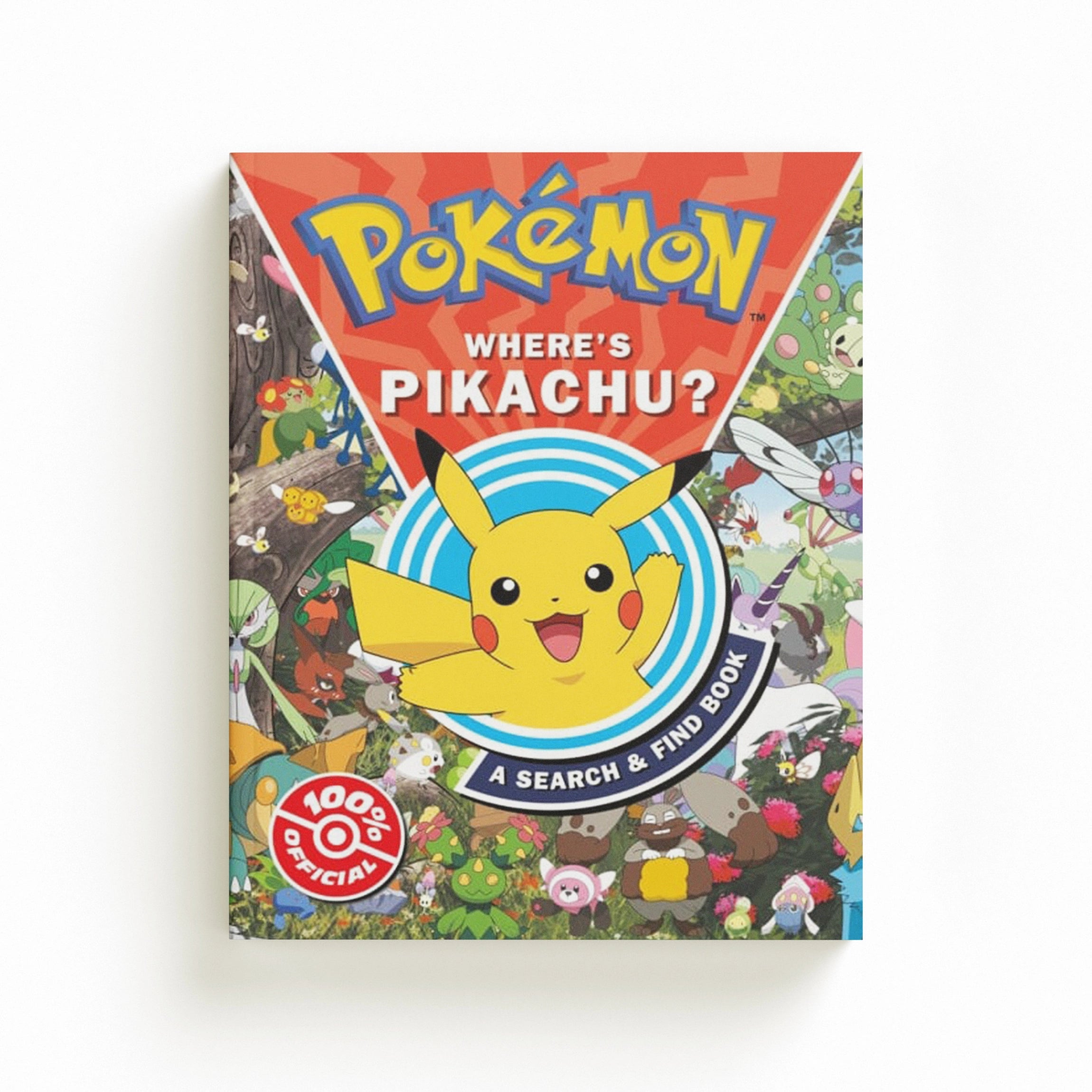 Pokemon Where’s Pikachu? A search & find book