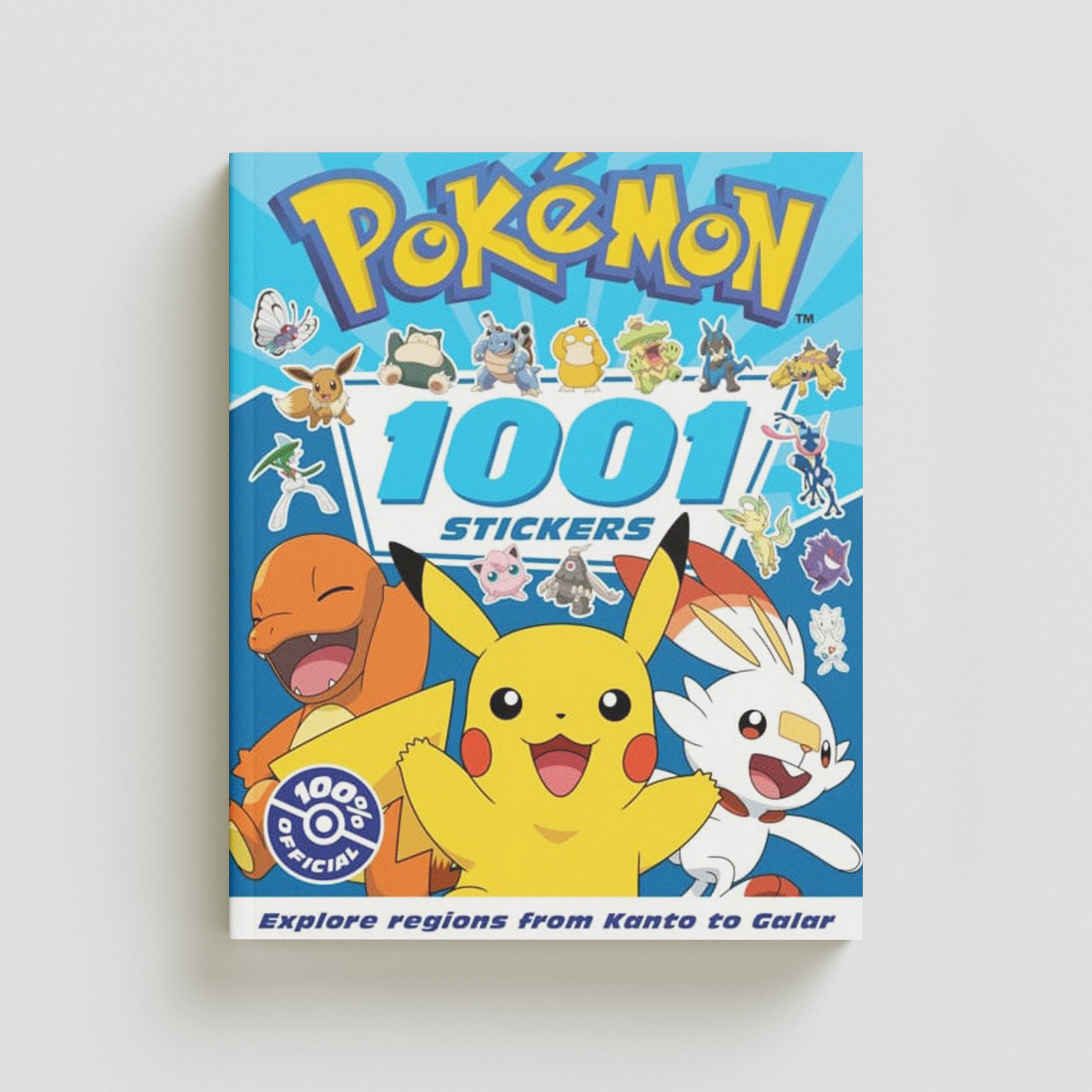 Pokemon: 1001 Stickers by Pokemon; 9780008552718