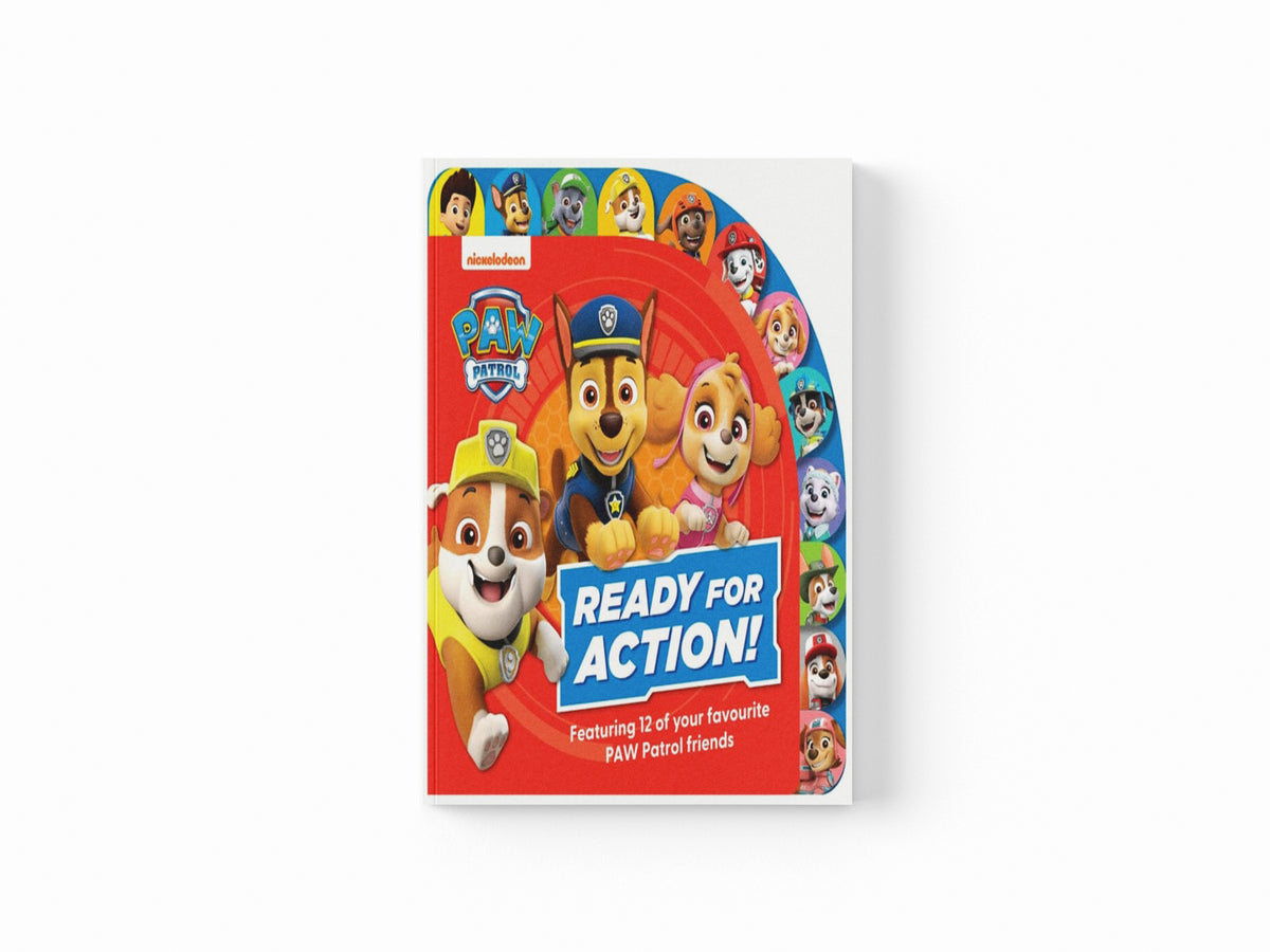 PAW Patrol Ready for Action! Tabbed Board Book Board book