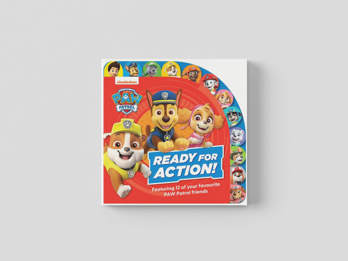 PAW Patrol Ready for Action! Tabbed Board Book Board book