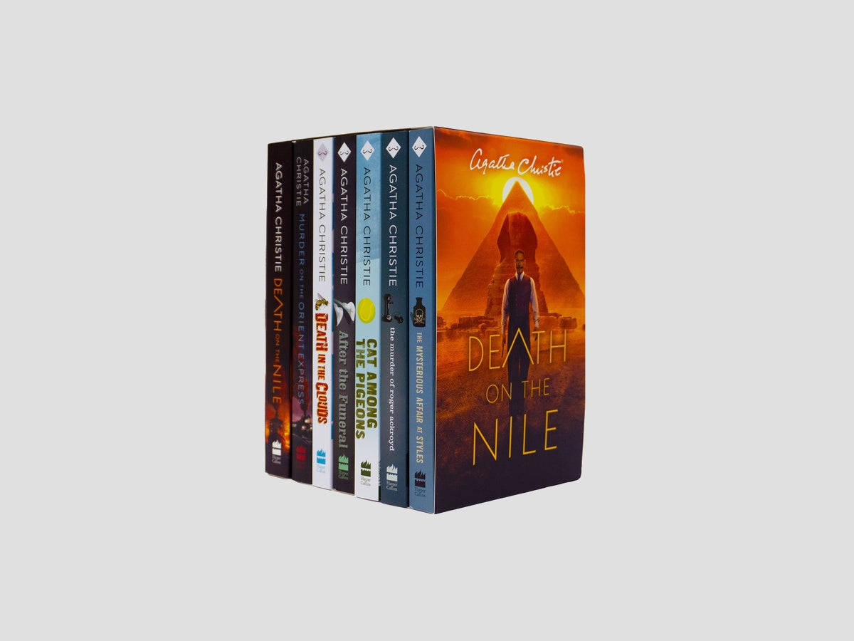 Agatha Christie Poirot Series 7 Books Collection Box Set by Agatha Christie; 9780008601973