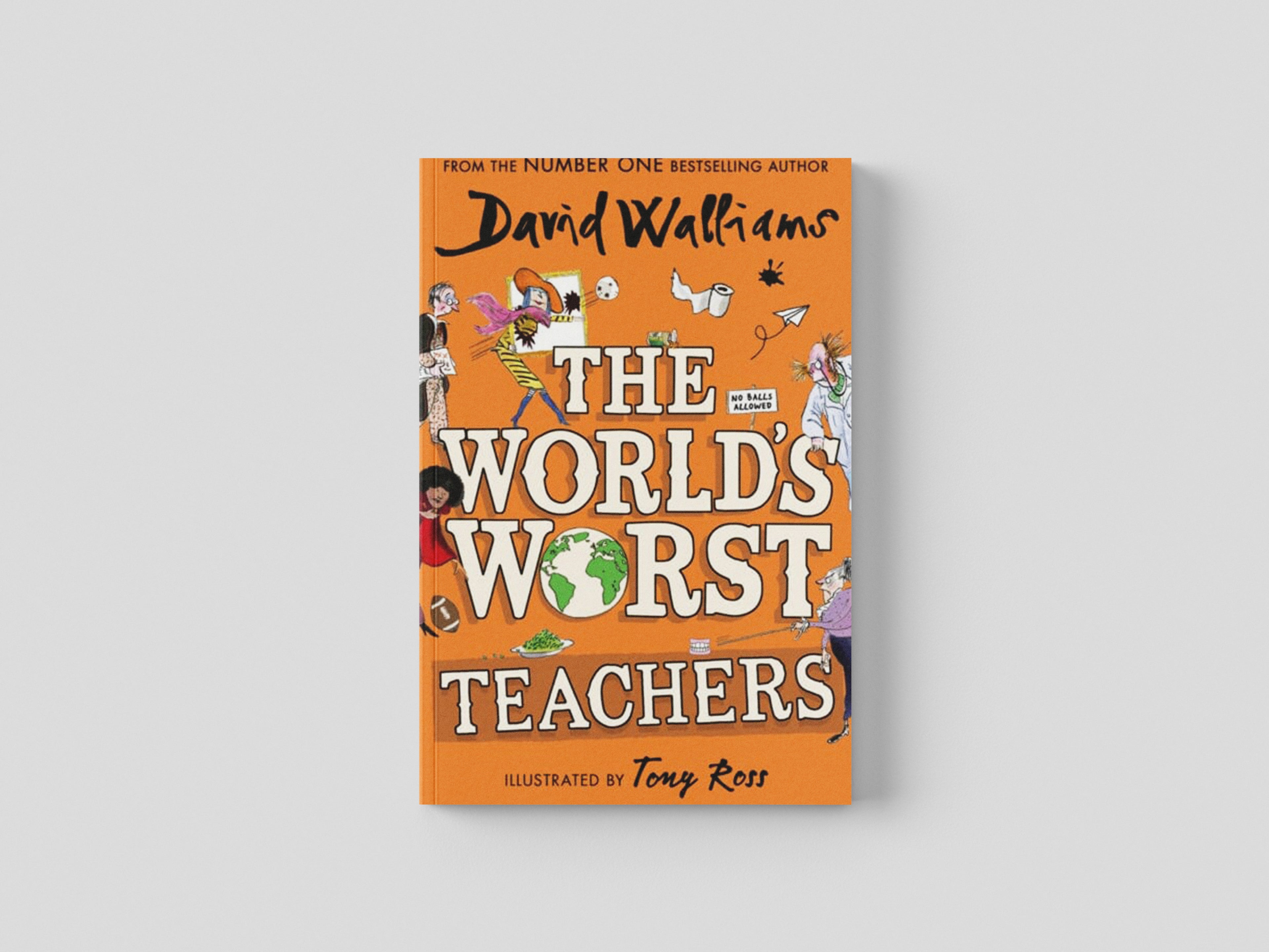 The World’s Worst Teachers by David Walliams; 9780008637545