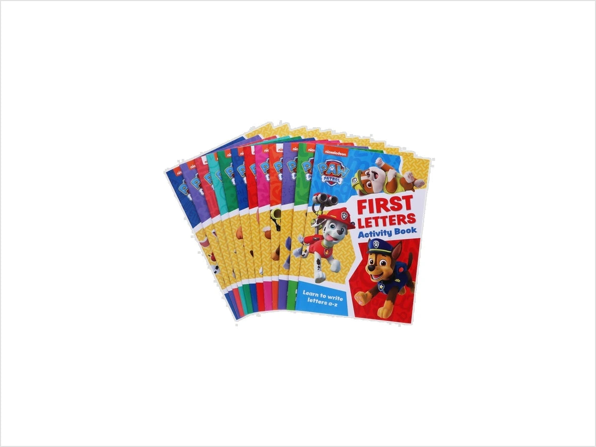 Paw Patrol Get set for school Activity Books 12 Books Collection Set - Ages 3-4