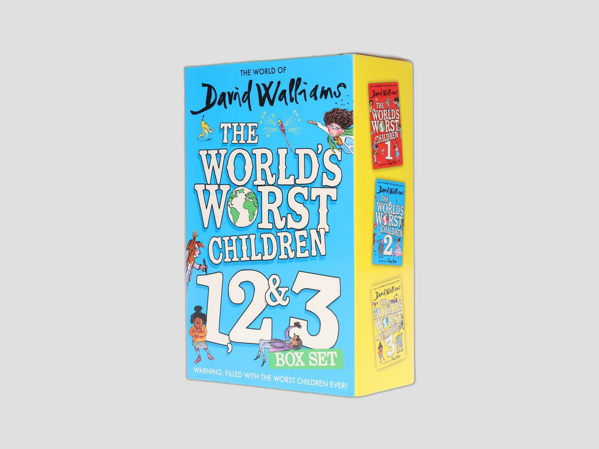 The World of David Walliams: The World’s Worst Children 1, 2 & 3 Box Set by HarperCollins Publishers; 9780008659561