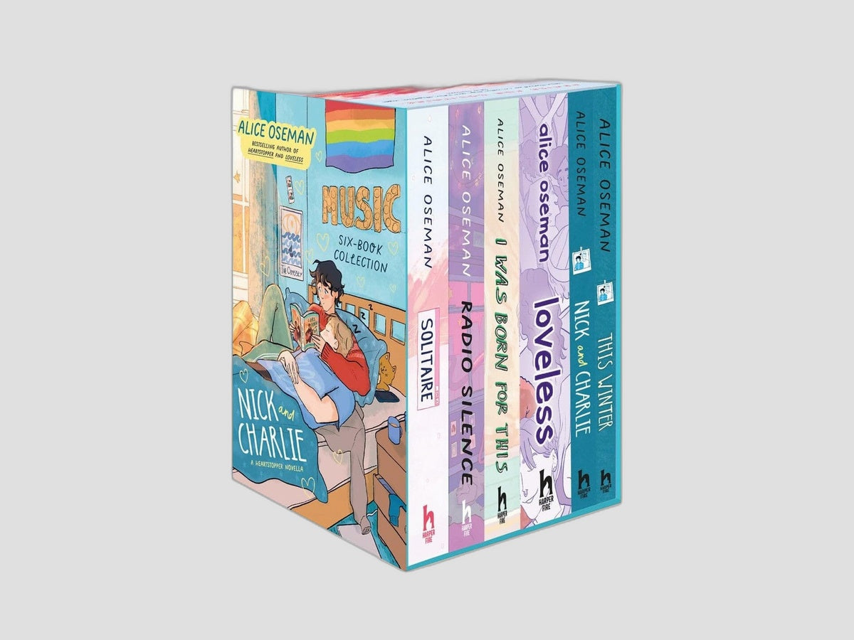 Alice Oseman Six-Book Collection Box Set (Solitaire, Radio Silence, I Was Born For This, Loveless, Nick and Charlie, This Winter) by Alice Oseman; 9780008669652