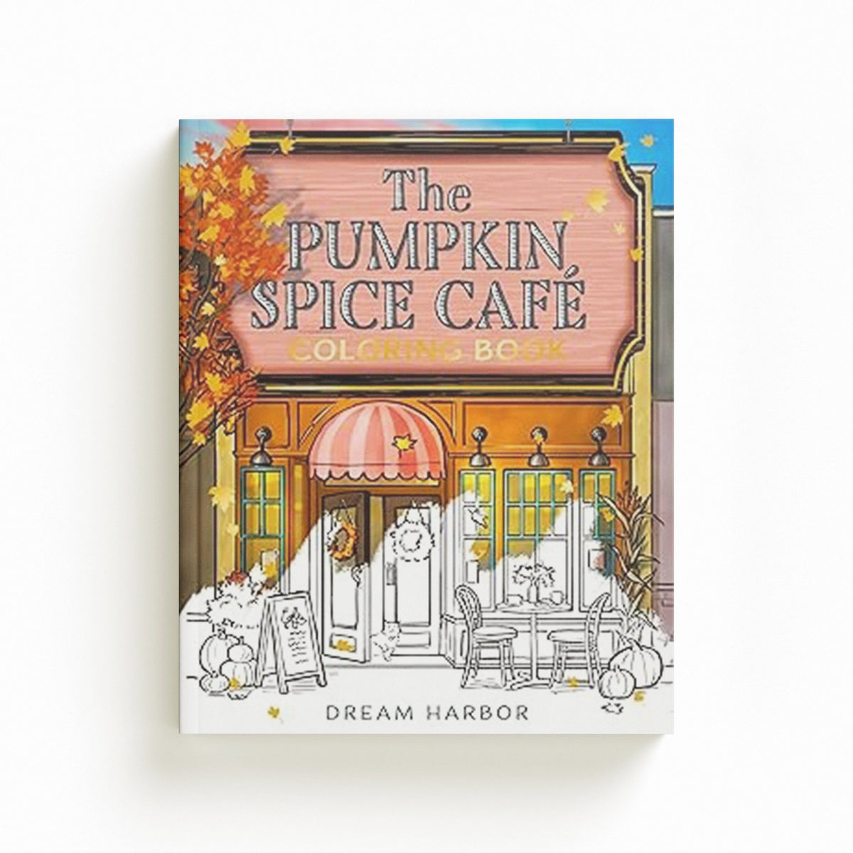 The Pumpkin Spice Cafe Coloring Book by Laurie Gilmore; 9780008759858