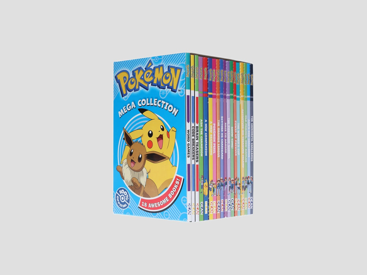 Pokemon Mega Collection 18 Books Box Set - Ages 5-8 by HarperCollins Publishers; 9780008761943