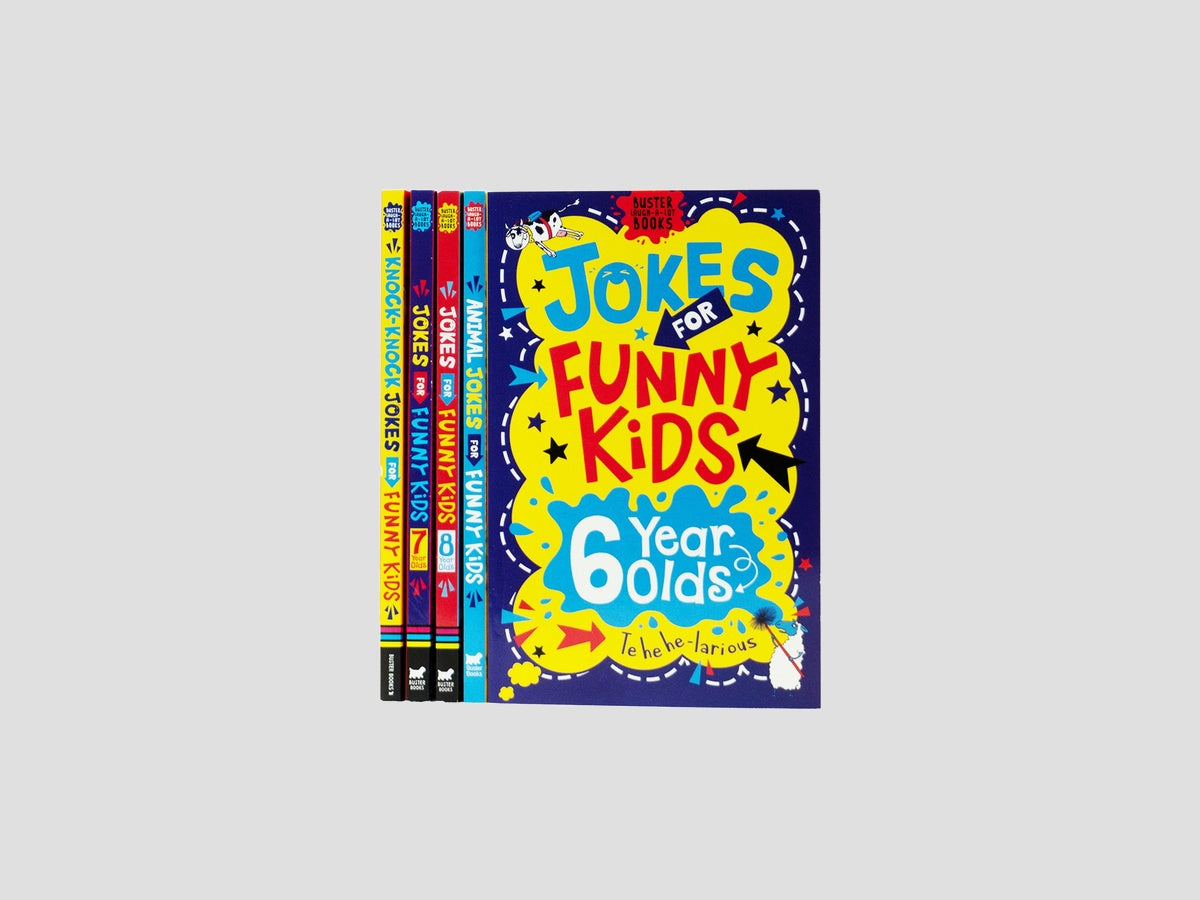 Buster Laugh-a-lot Books Series Collection 5 Joke Books Set - Ages 7-9 by Buster Books; 9780021365722