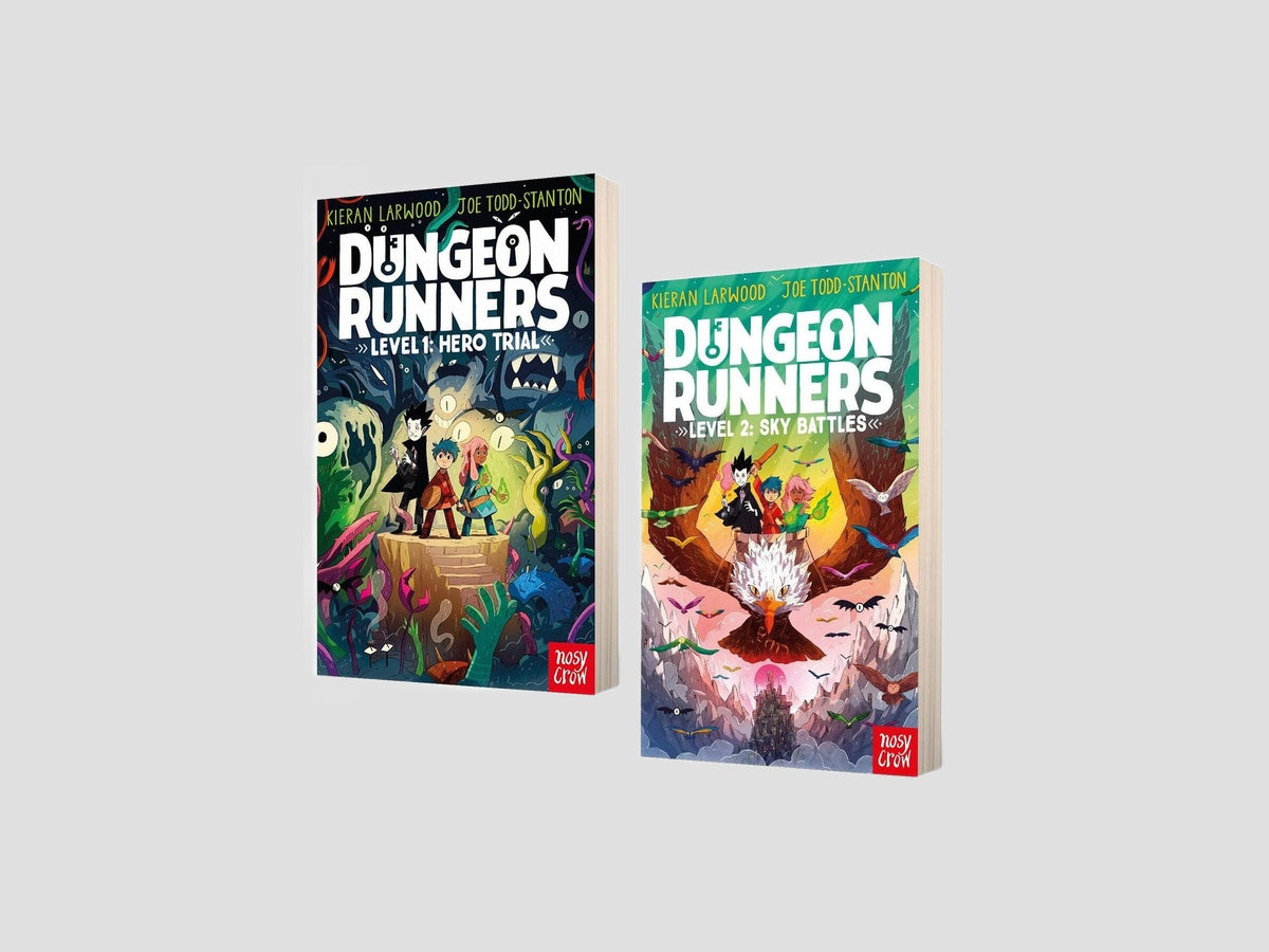Dungeon Runners Series (Book 1 & 2) 2 Books Collection by Nosy Crow Ltd; 9780033966504