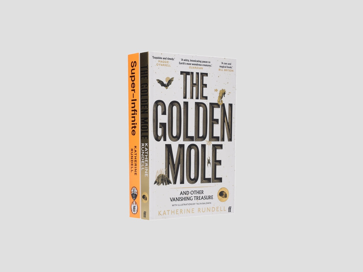 Katherine Rundell Collection (The Golden Mole & Super-Infinite) by Faber & Faber; 9780041803525