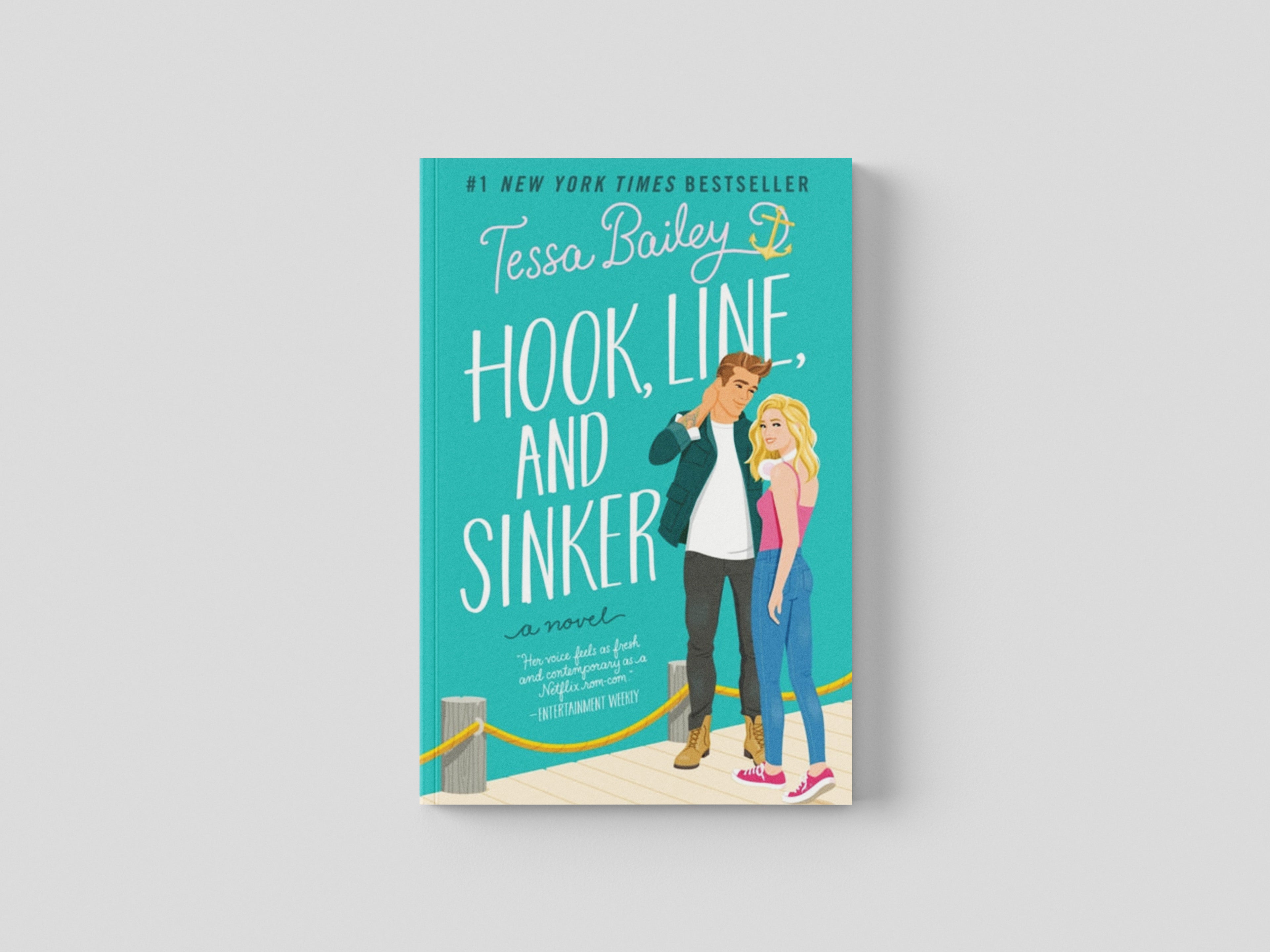 Hook, Line, and Sinker by Tessa Bailey; 9780063045699