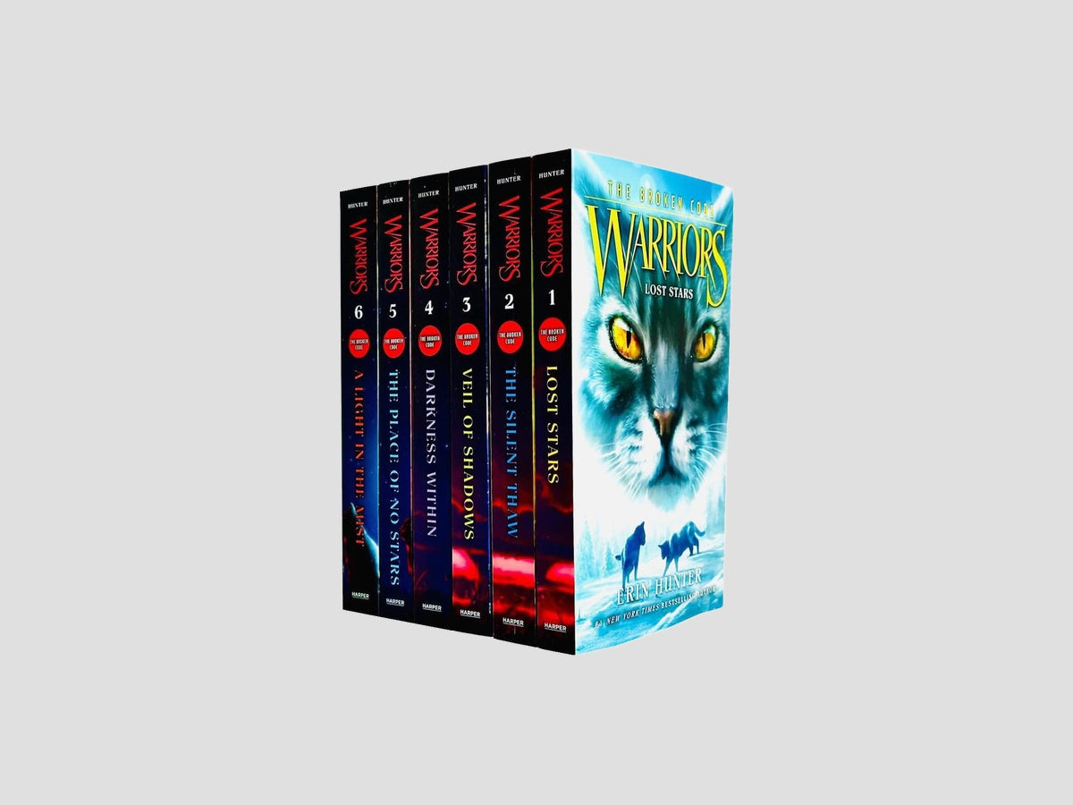 Warrior Cats: Series 7 The Broken Code 6 Books Collection by Erin Hunter; 9780063390904
