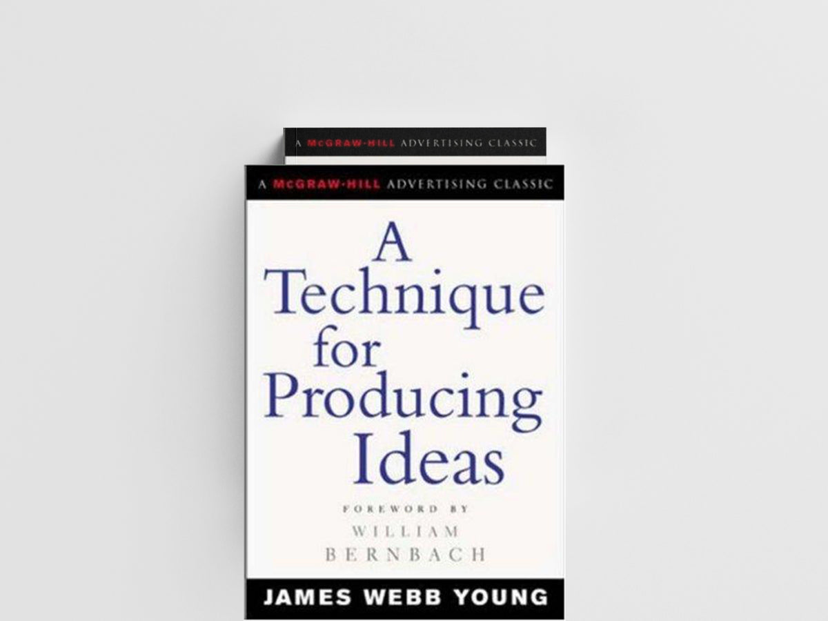 A Technique for Producing Ideas by James Young; 9780071410946