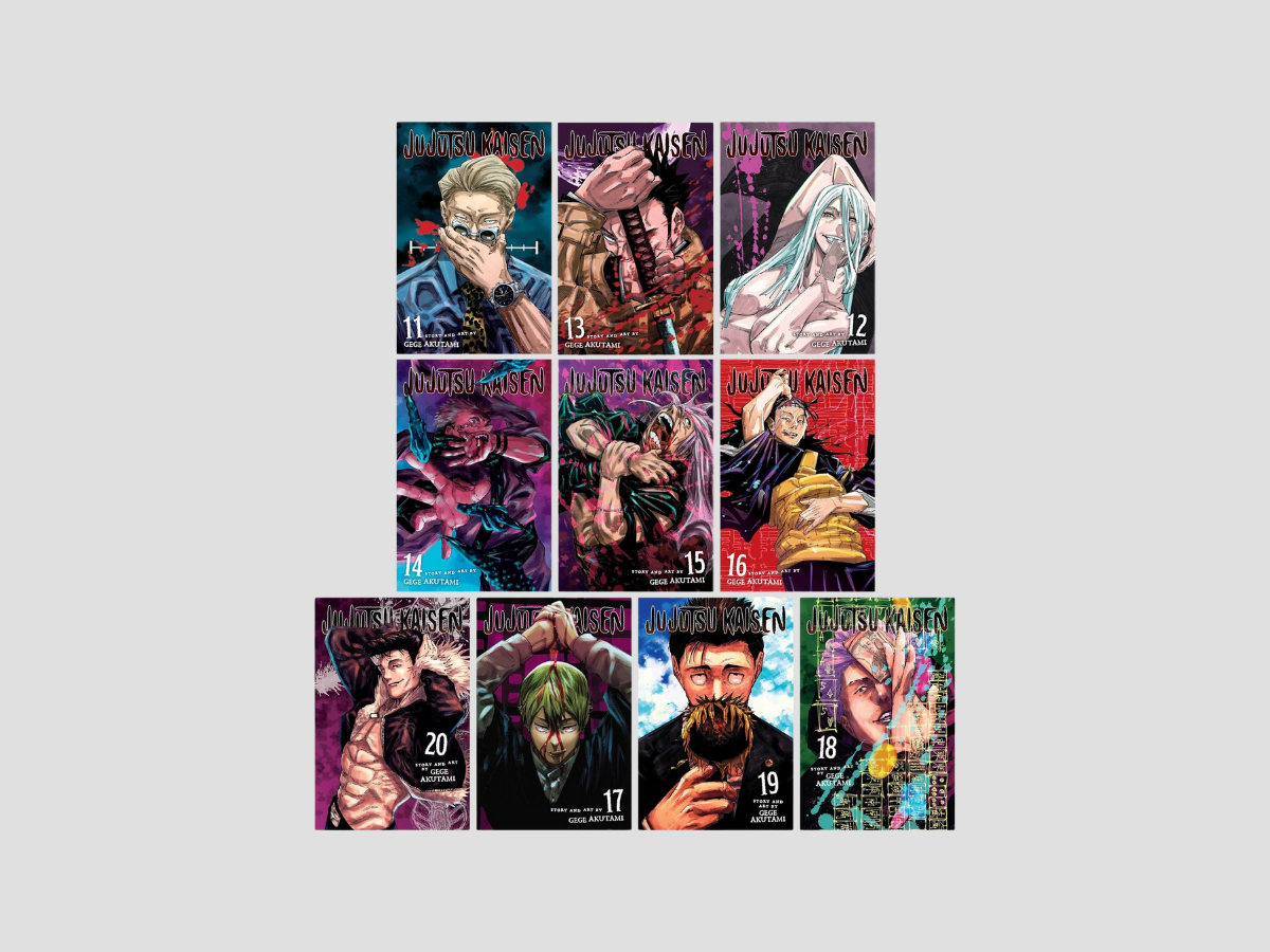 Jujutsu Kaisen Series (Book 11-20) 10 Books Collection Manga Set - Ages 16+ by Gege Akutami; 9780076697946